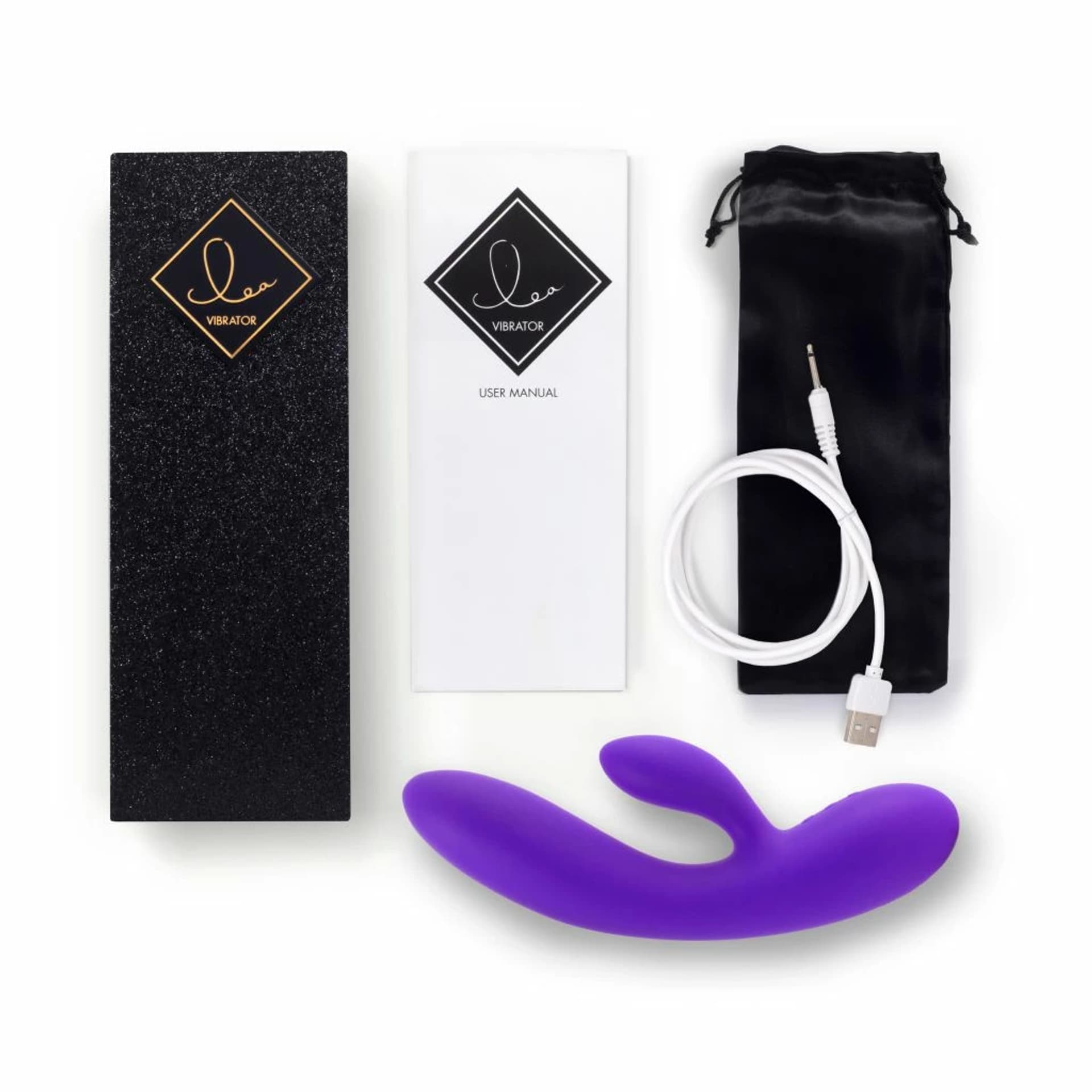 

Wibrator - FeelzToys Lea Medium Purple (Glitter)