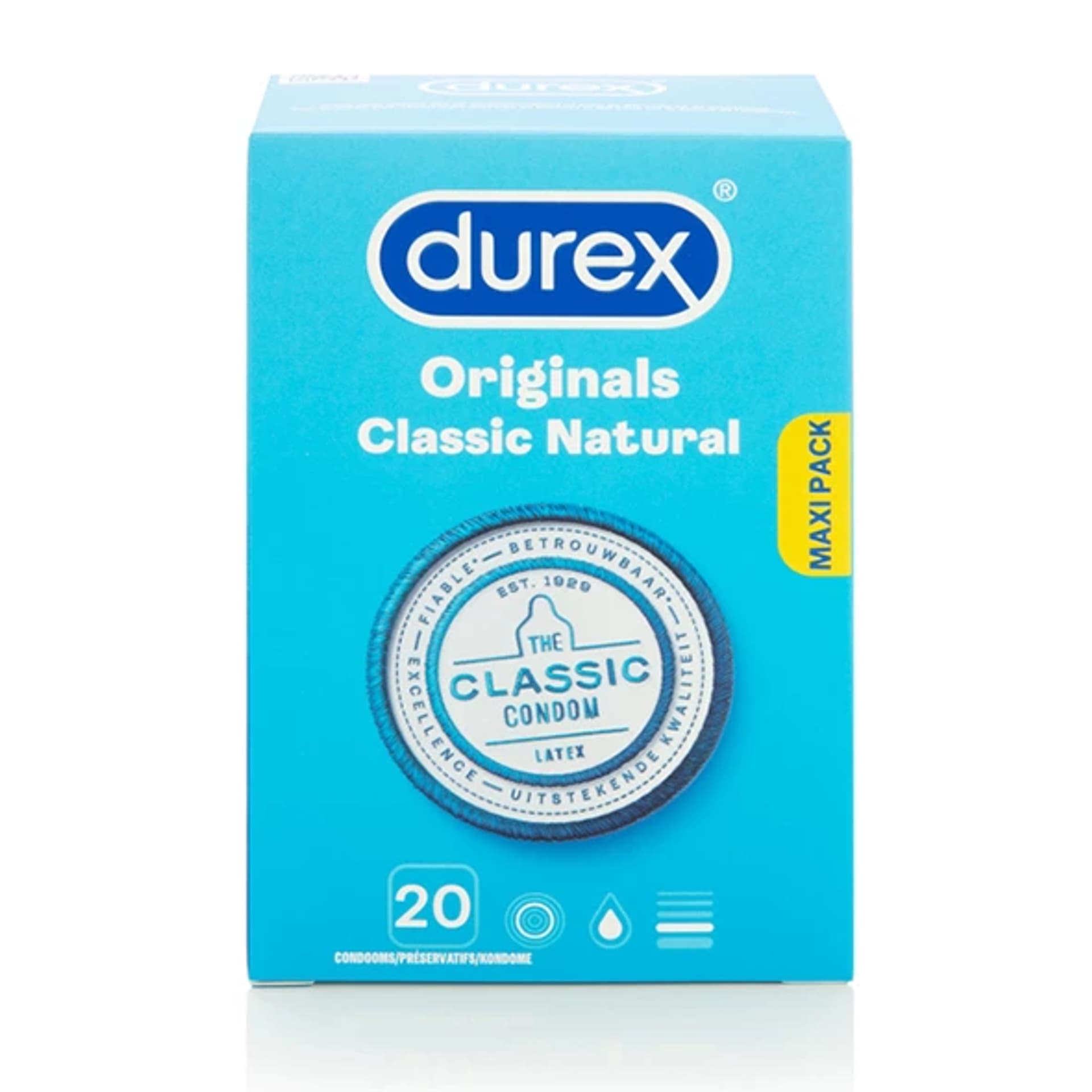 

Prezerwatywy - Durex Originals Classic Natural 20 szt