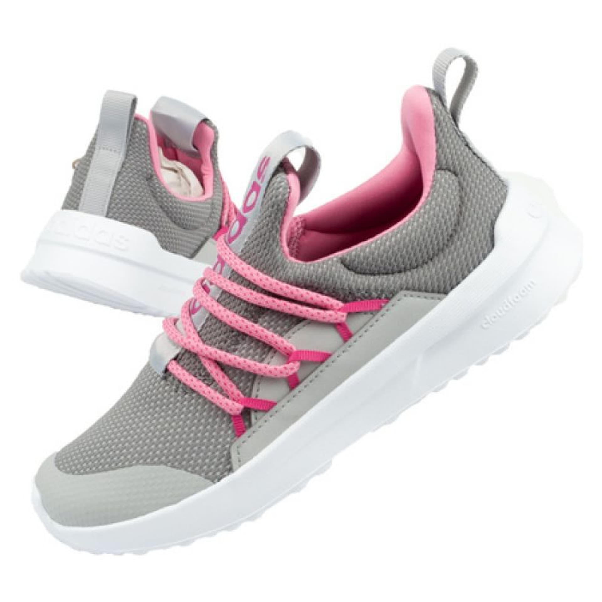 

Buty adidas Lite Racer Jr (kolor Szary/Srebrny, rozmiar 32)