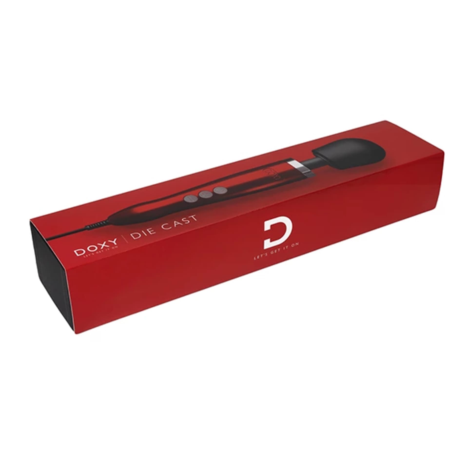 

Masażer sieciowy - Doxy Die Cast Wand Massager Red