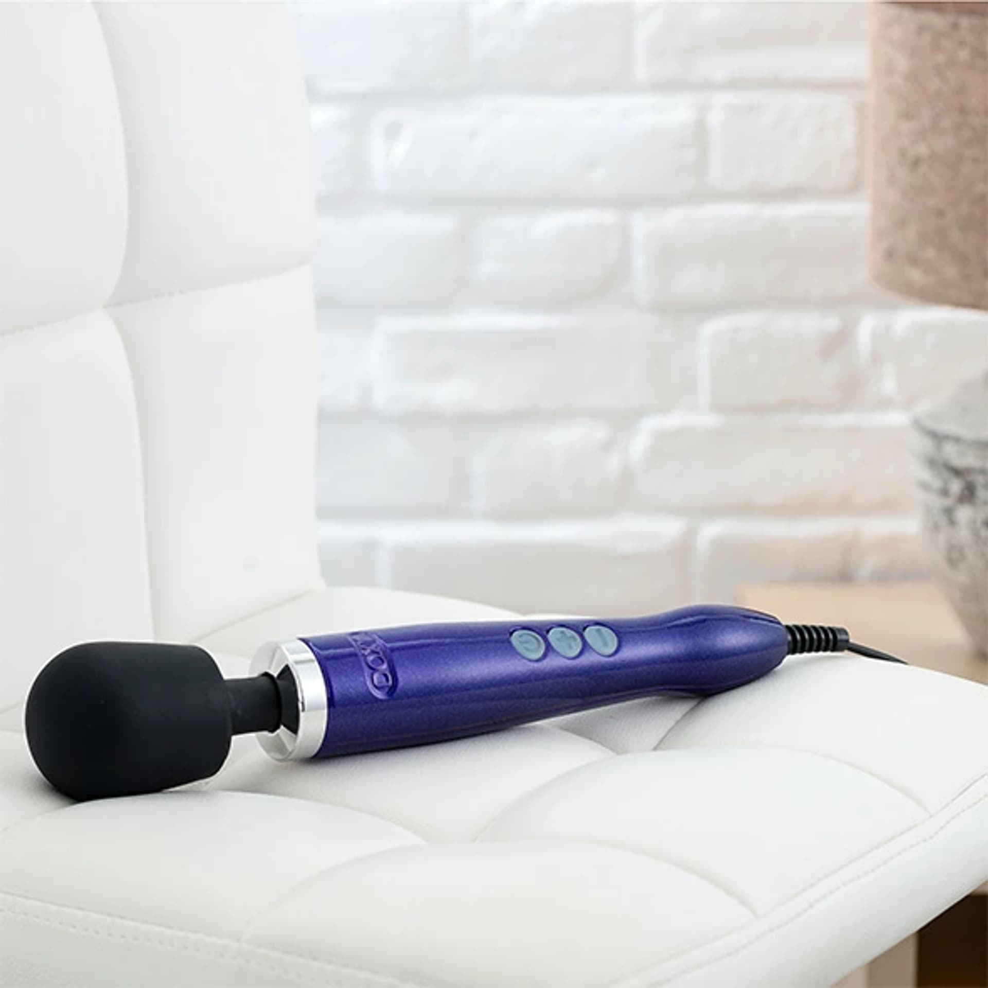 

Masażer - Doxy Die Cast Wand Massager Purple