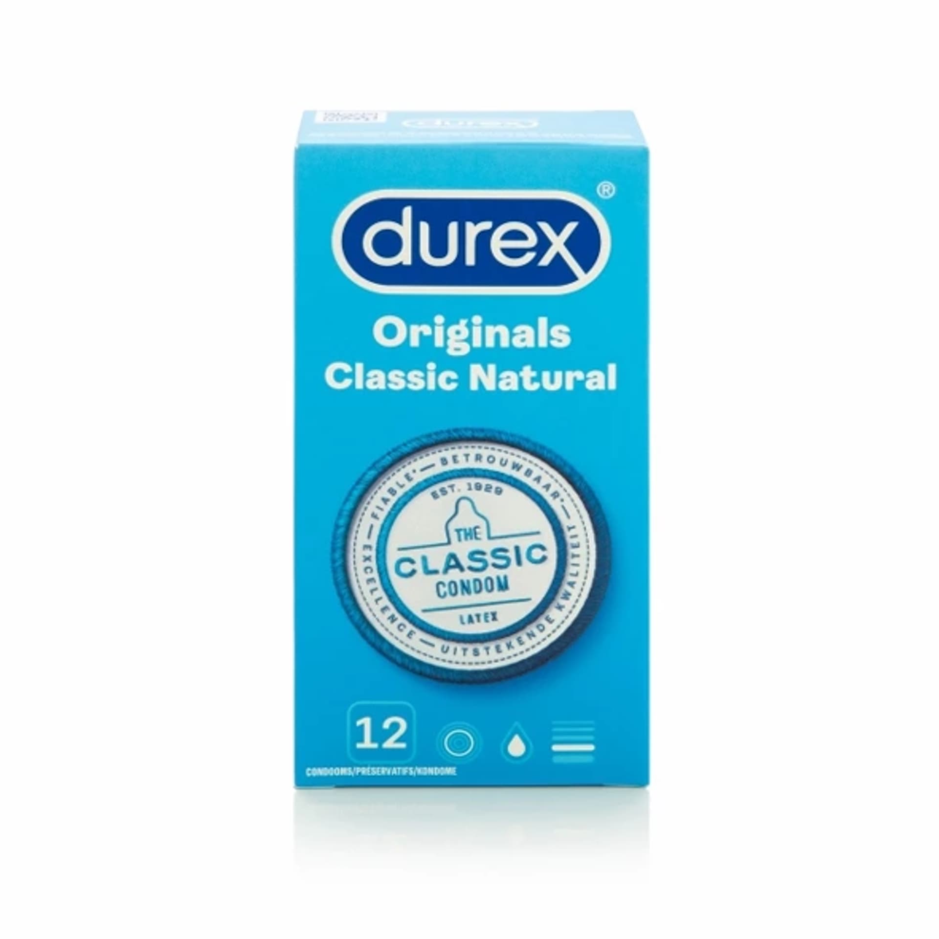 

Prezerwatywy - Durex Originals Classic Natural 12 szt