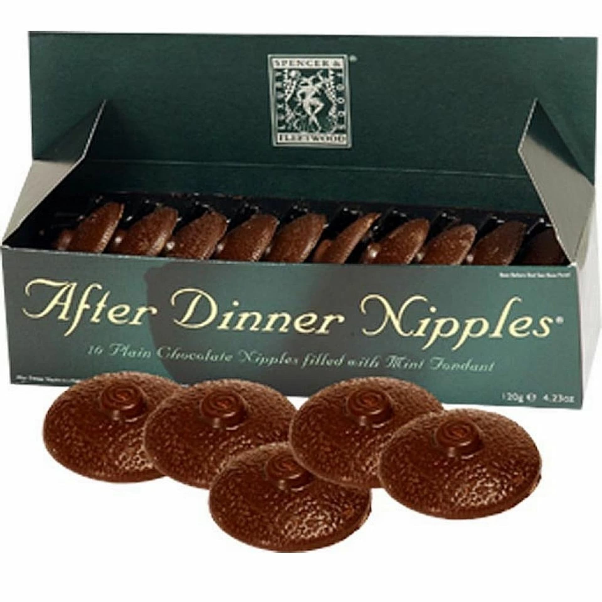 

Czekoladki w kształcie piersi - After Dinner Nipples