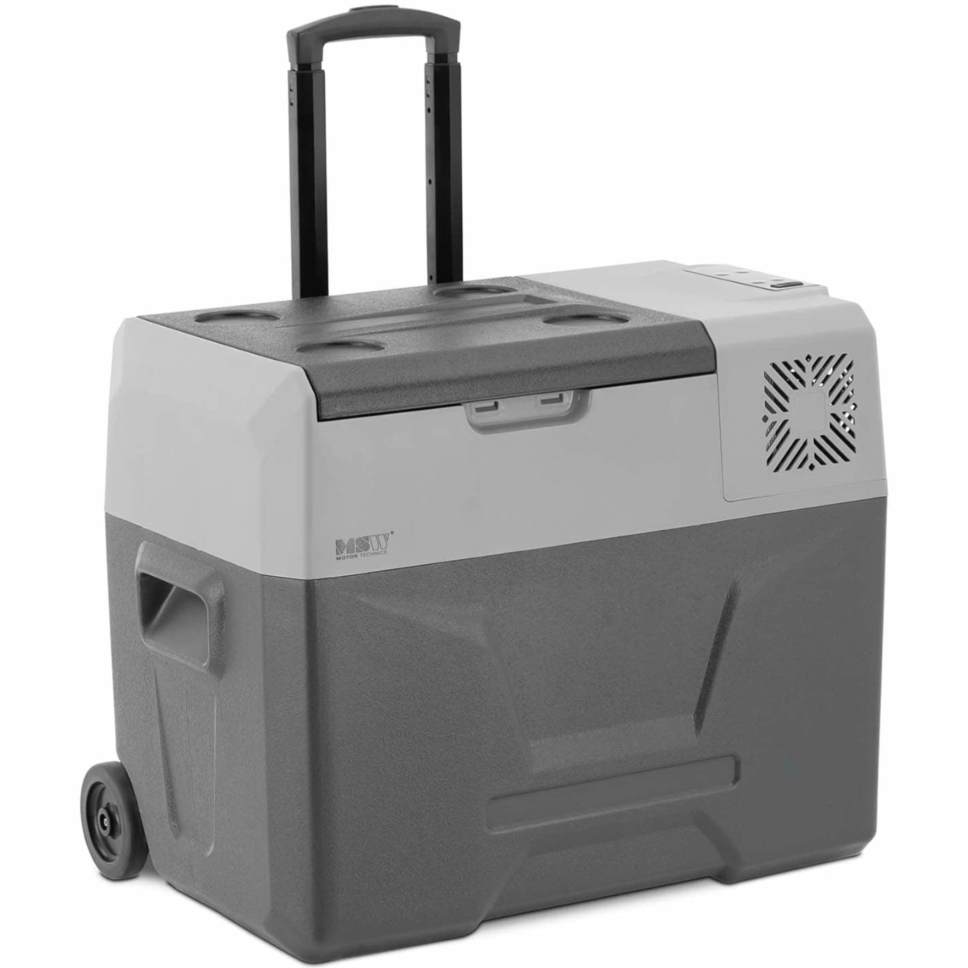 

Lodówka samochodowa turystyczna na kółkach z funkcją mrożenia 12/24 V DC/AC 60 W 40 l