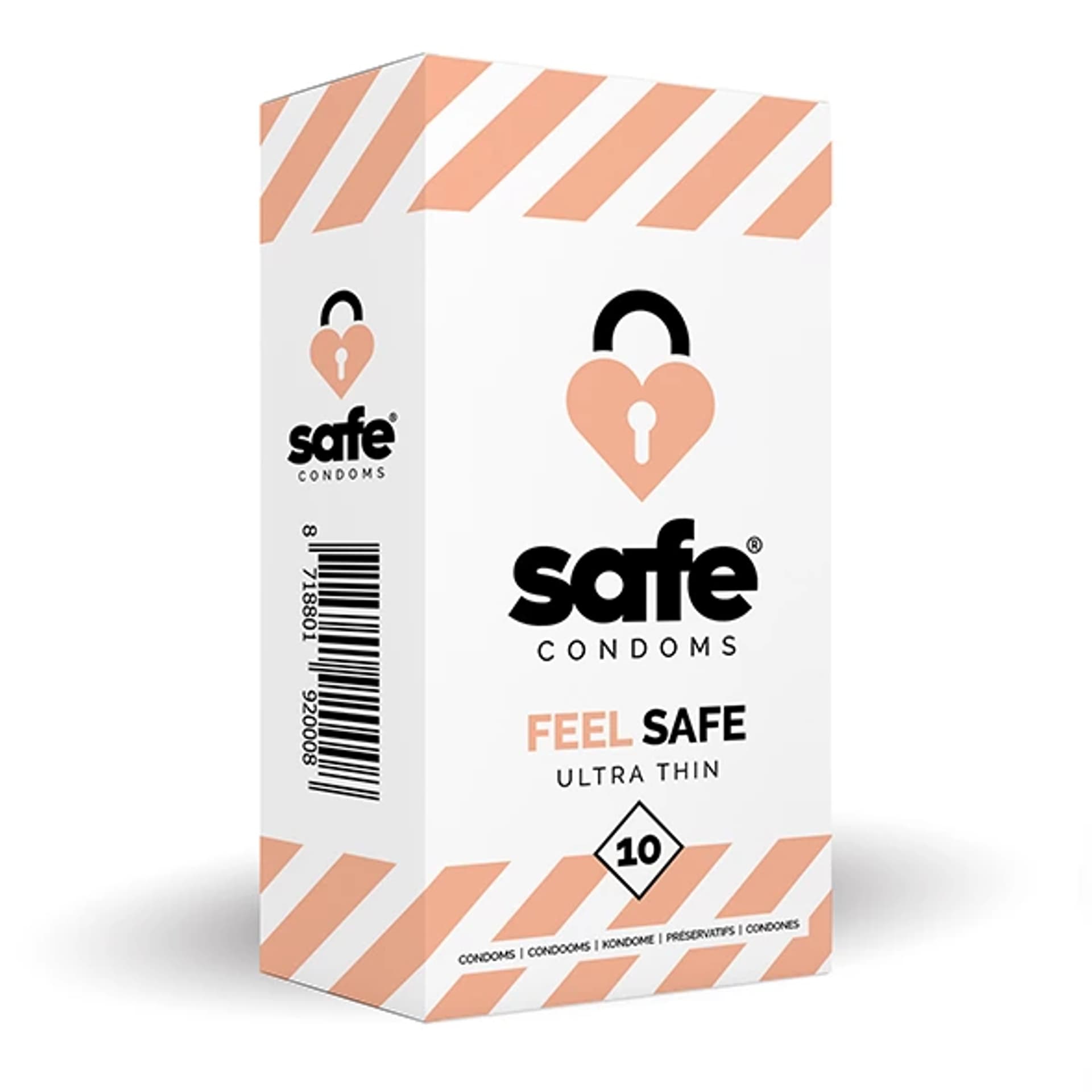 

Prezerwatywy cienkie - Safe Feel Safe 10 szt