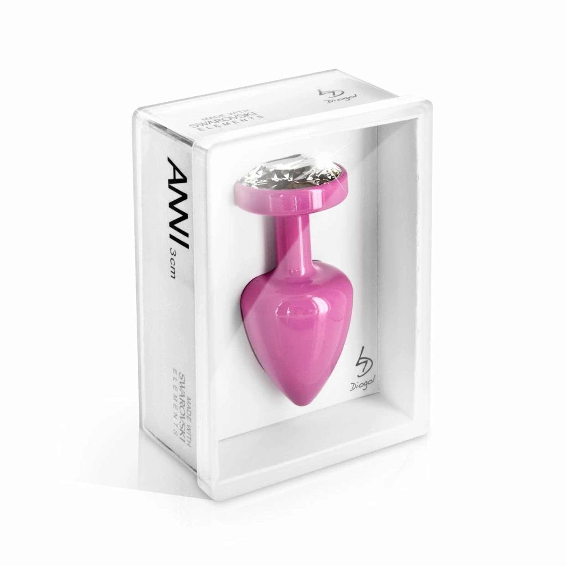 

Plug analny - Diogol Anni Round Pink 30 mm