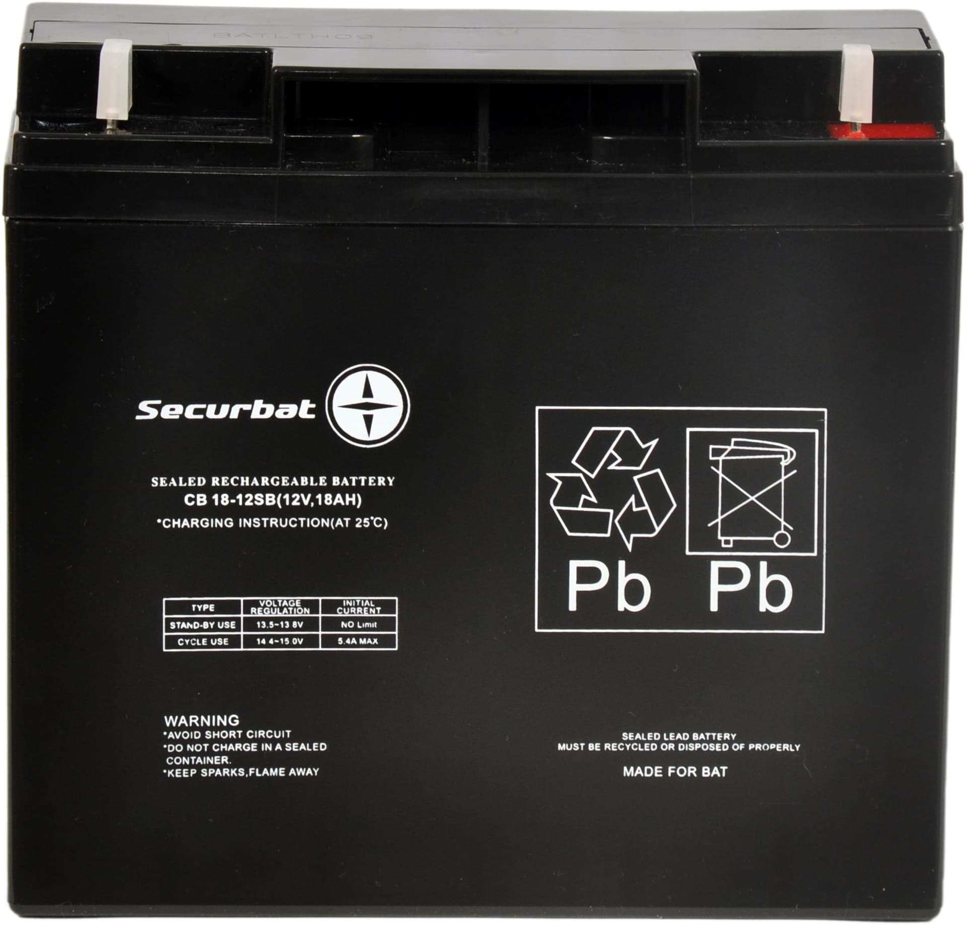 

Akumulator SECURBAT 12V 18Ah