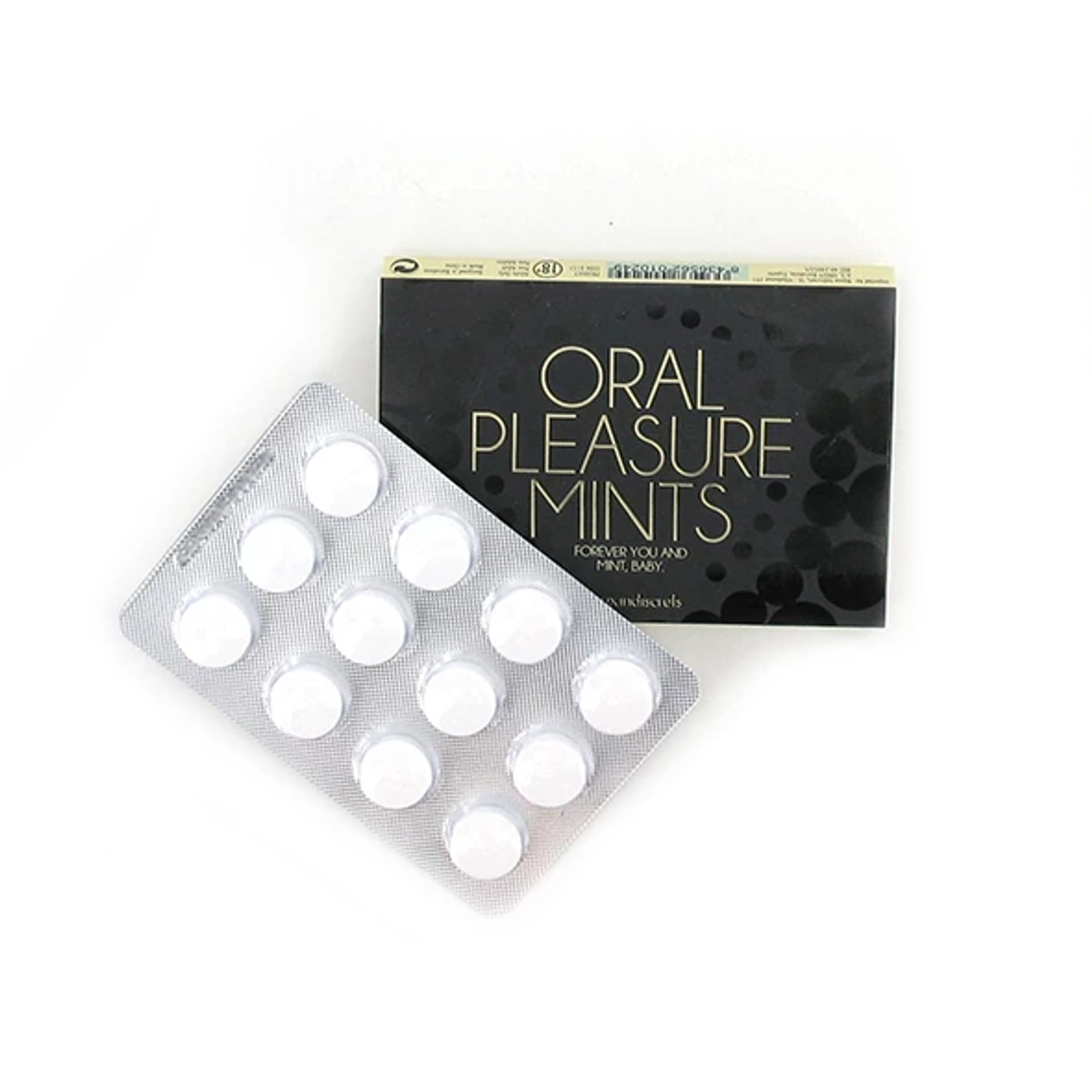 

Miętówki do seksu oralnego - Bijoux Indiscrets Oral Pleasure Mints Peppermint 12 szt