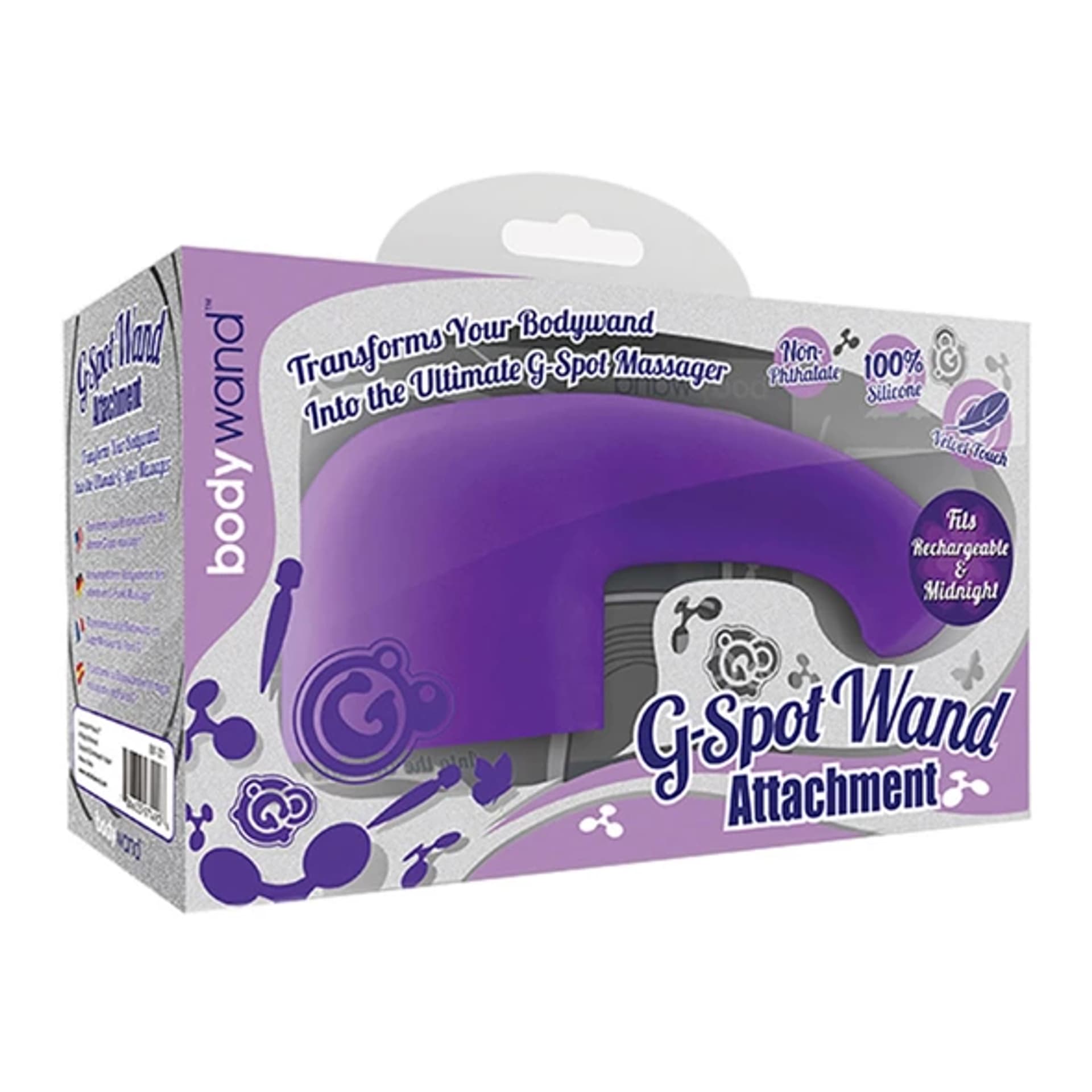 

Końcówka do masażera - Bodywand Recharge G-Spot Attachment Purple