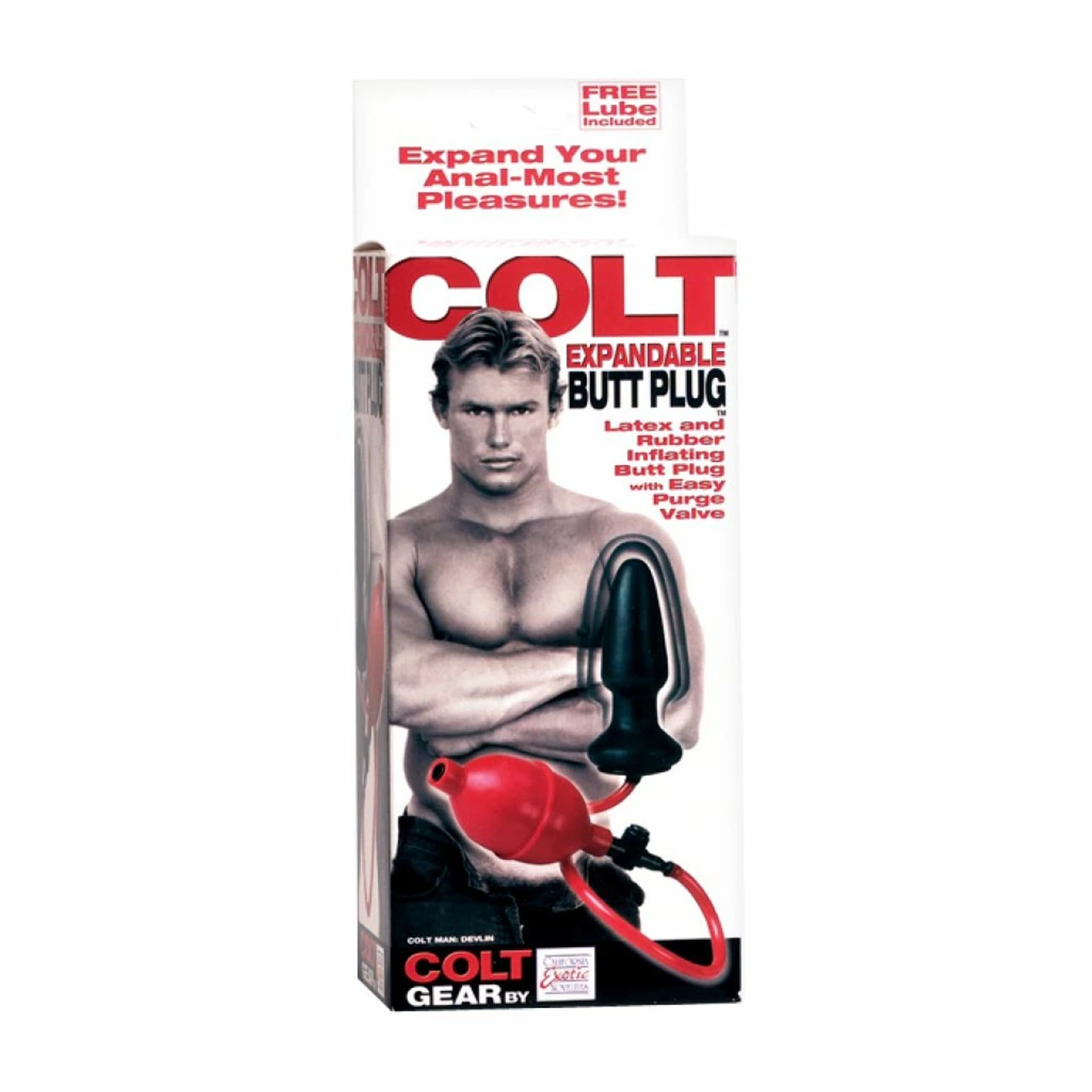 

Plug analny pompowany - Colt Expandable Butt Plug