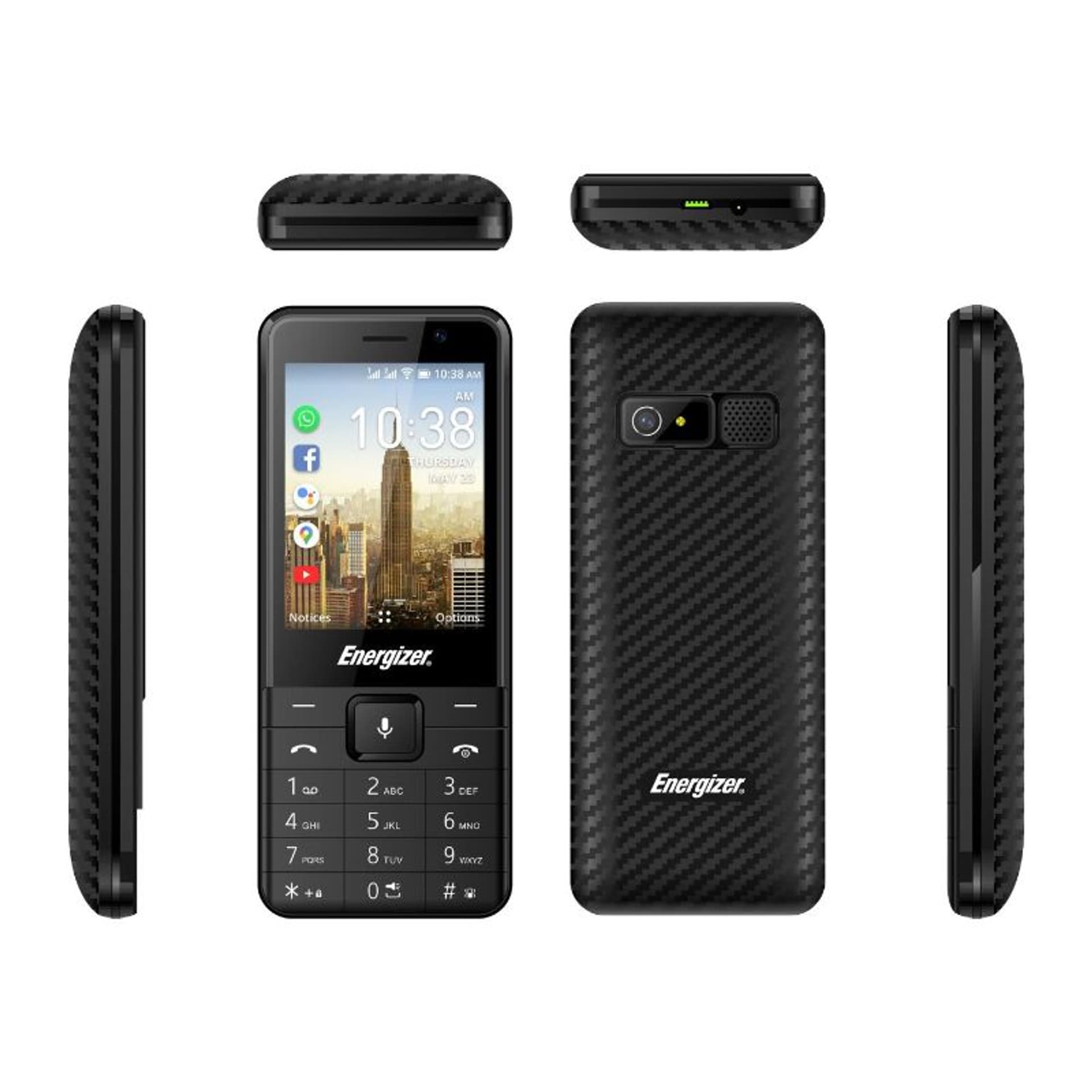 

Energizer Energy E280S - Telefon 512MB RAM 4GB 2,8" 4G Dual Sim EU (Czarny)