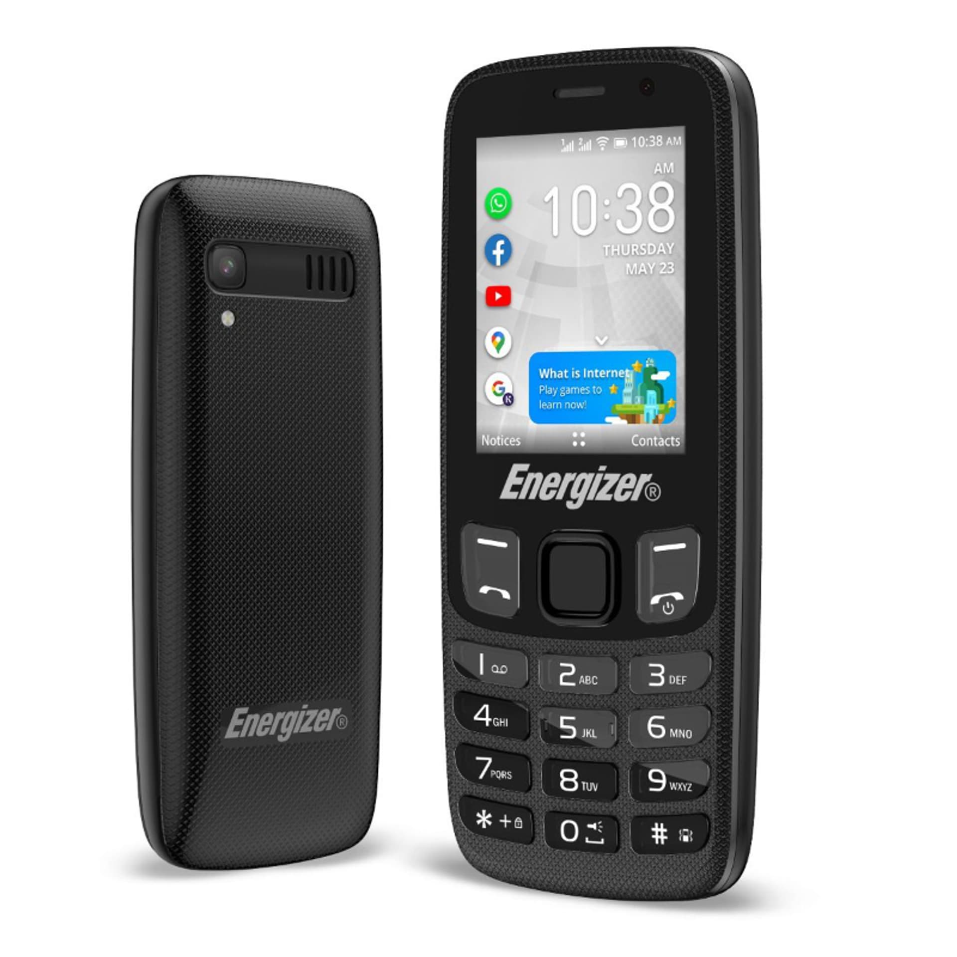 

Energizer Energy E242S - Telefon 512MB RAM 4GB 4G Dual Sim EU (Czarny)