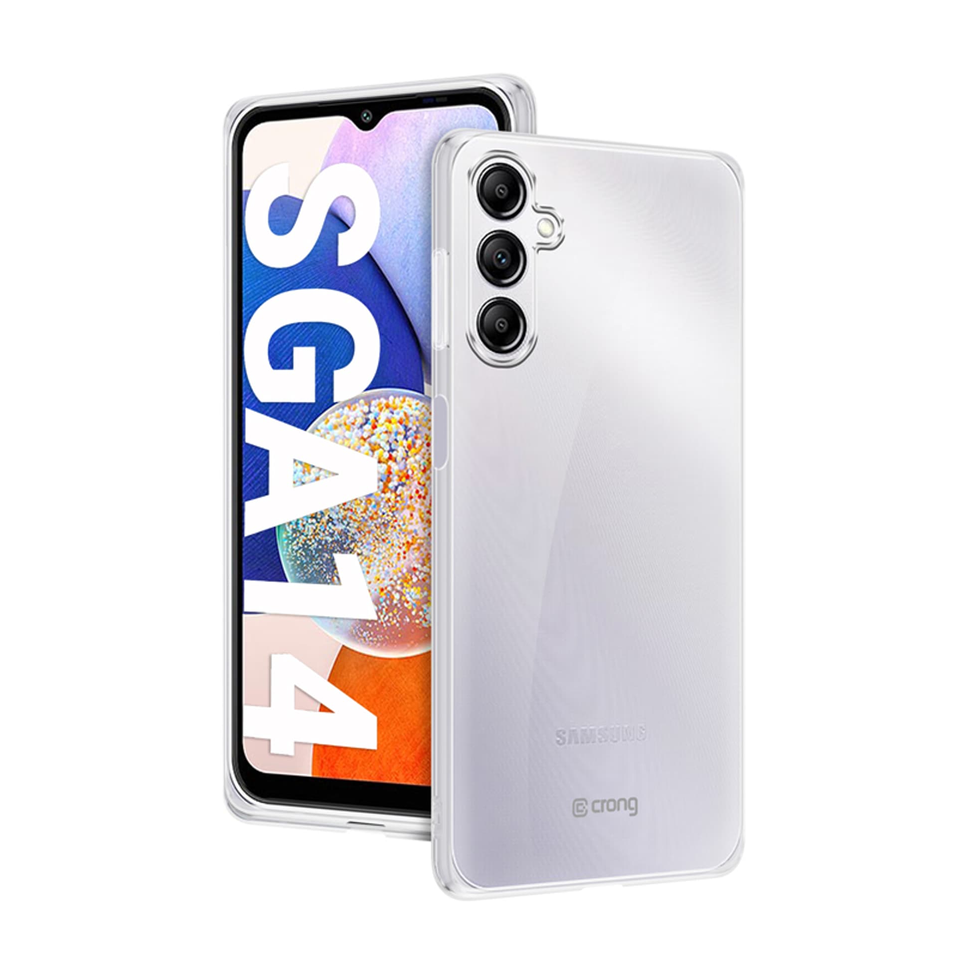

Crong Crystal Slim Cover - Etui Samsung Galaxy A14 5G (przezroczysty)