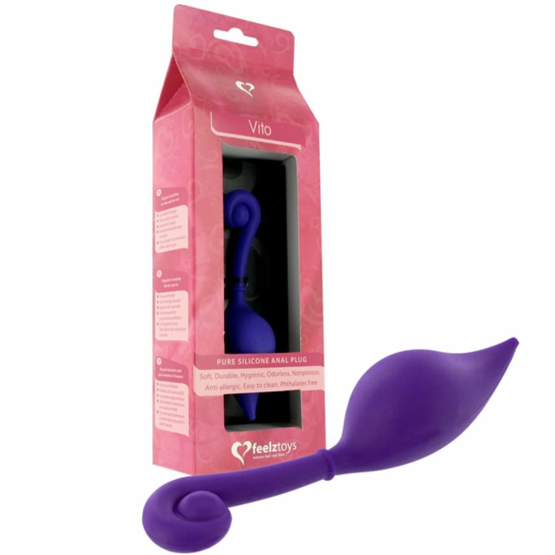 

Plug analny - FeelzToys Vito Purple