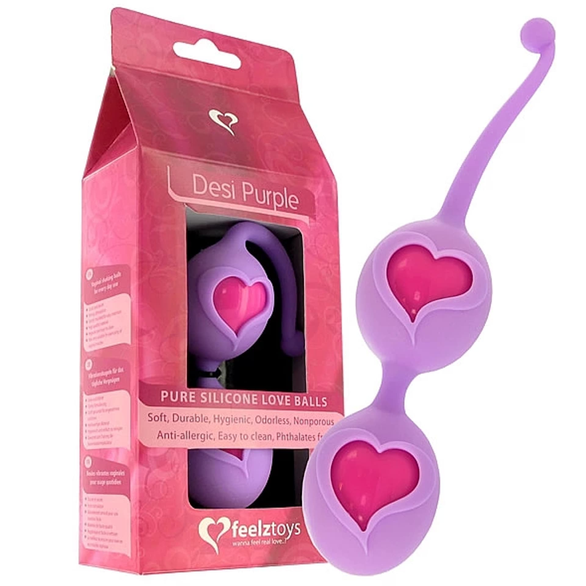 

Kulki gejszy - FeelzToys Desi Purple