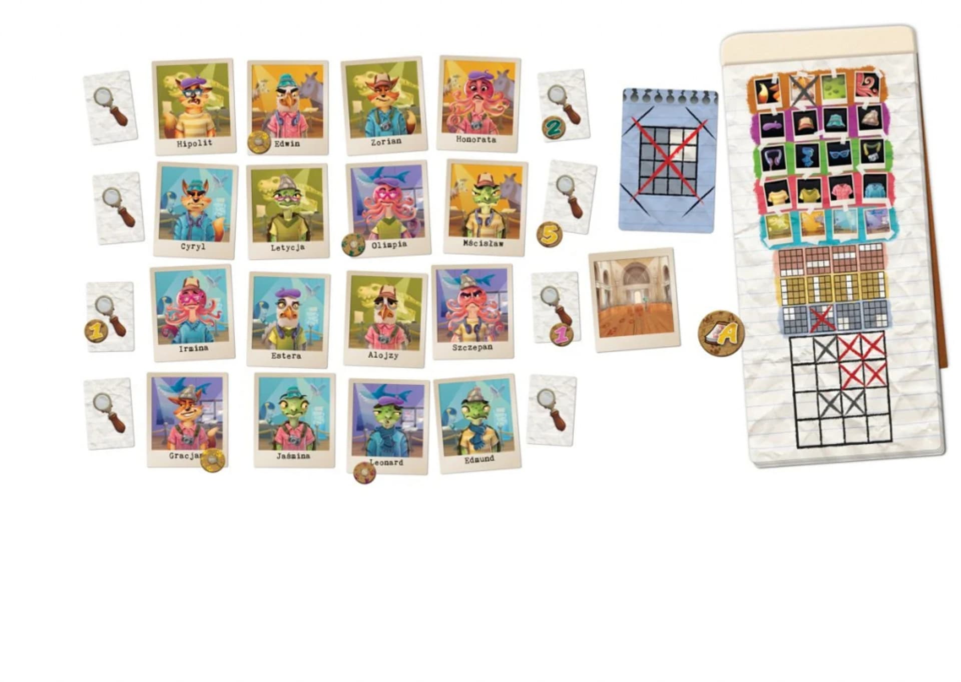 

GRA ŚLEDZTWO W MUZEUM - FOX GAMES