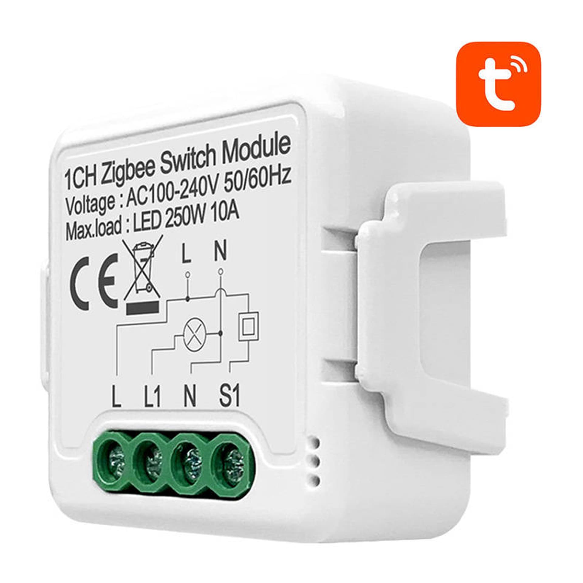 

Inteligentny przełącznik dopuszkowy ZigBee Avatto N-ZWSM01-1 TUYA