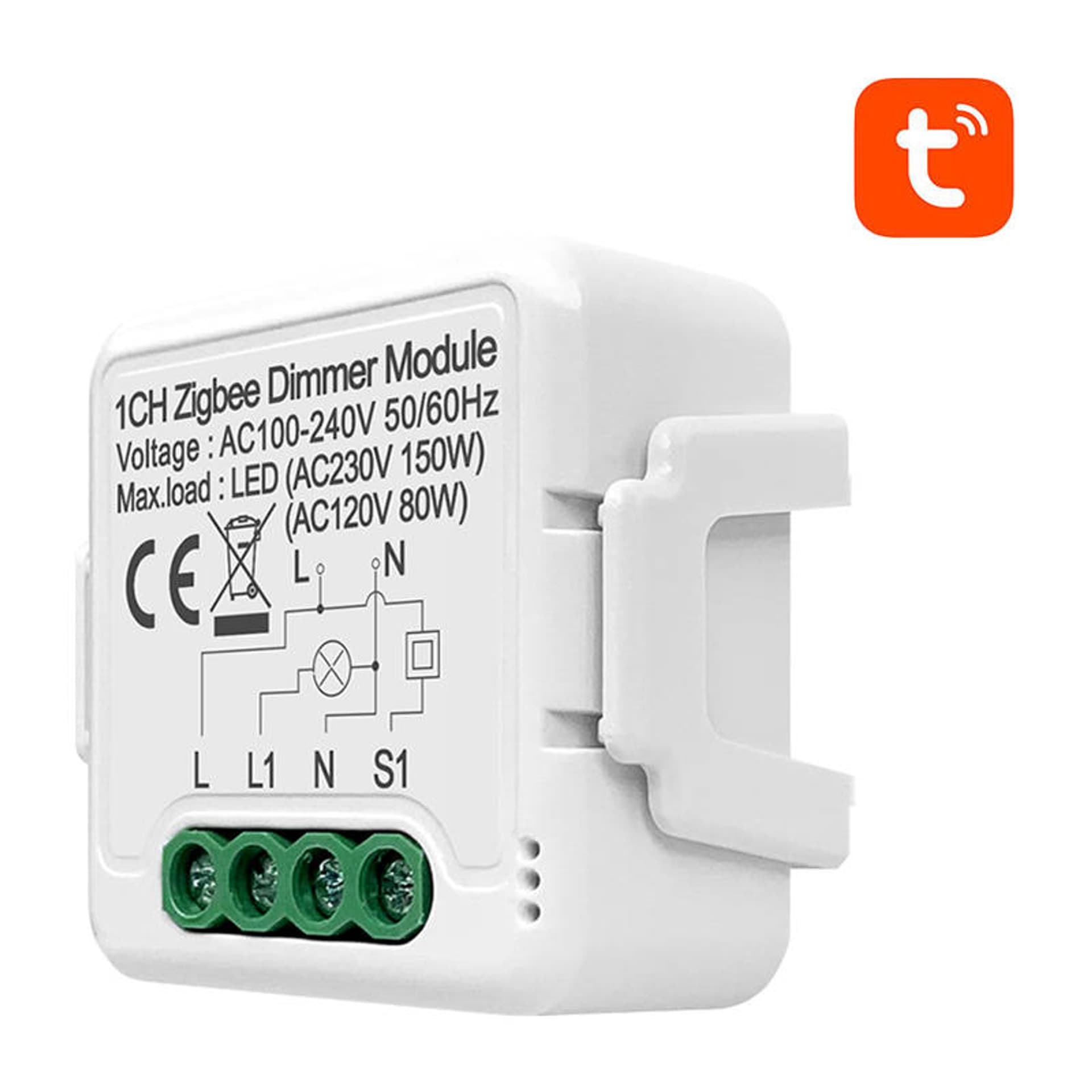 

Inteligentny ściemniacz światła ZigBee Avatto N-ZDMS01-1 TUYA