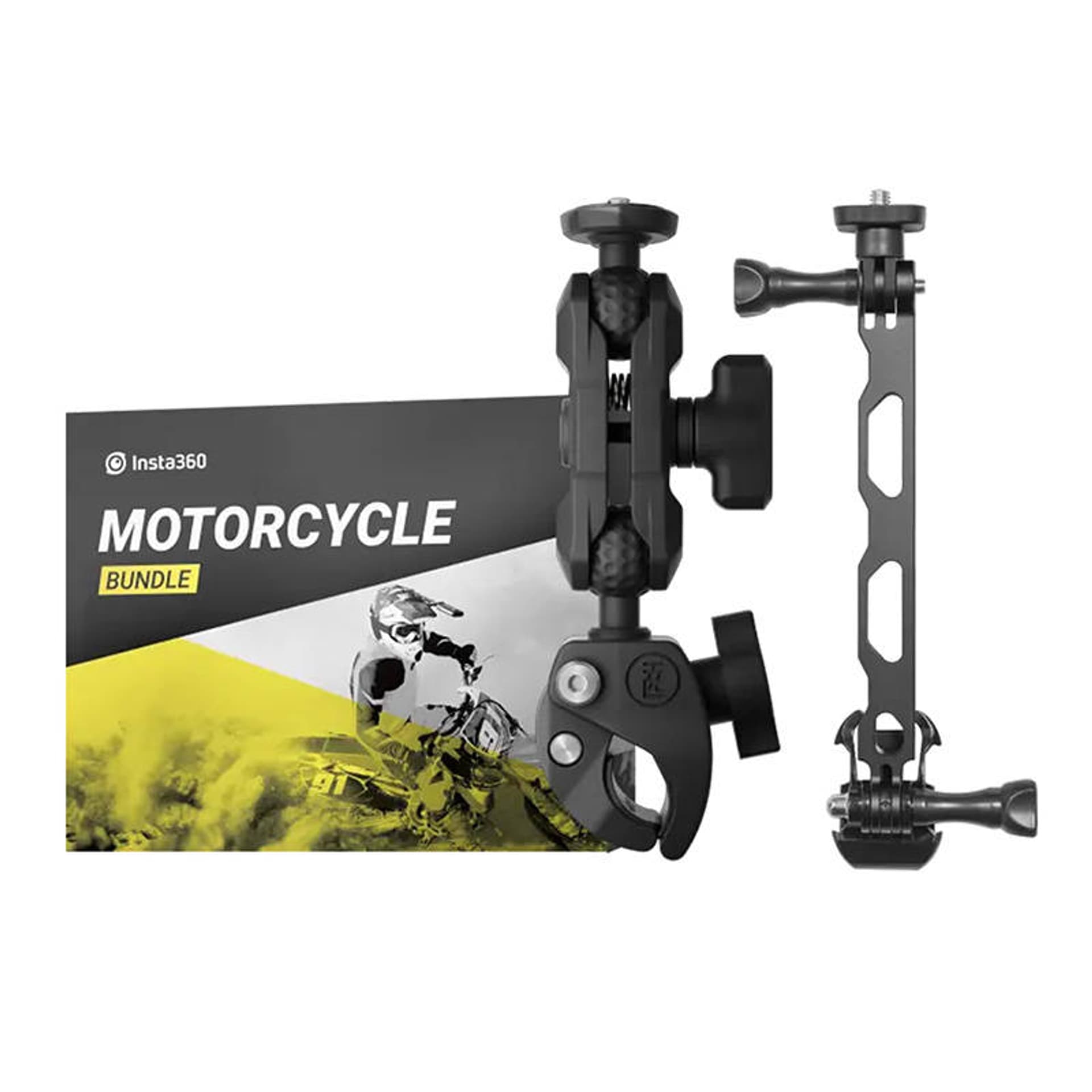

Mocowanie motocyklowe dla kamer sportowych Insta360 (3,ONE RS,GO 2,ONE X2,ONE R)