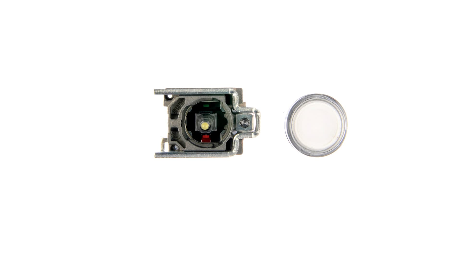 

Przycisk sterowniczy 22mm biały z samopowrotem z podświetleniem 1Z 1R XB4BW31B5