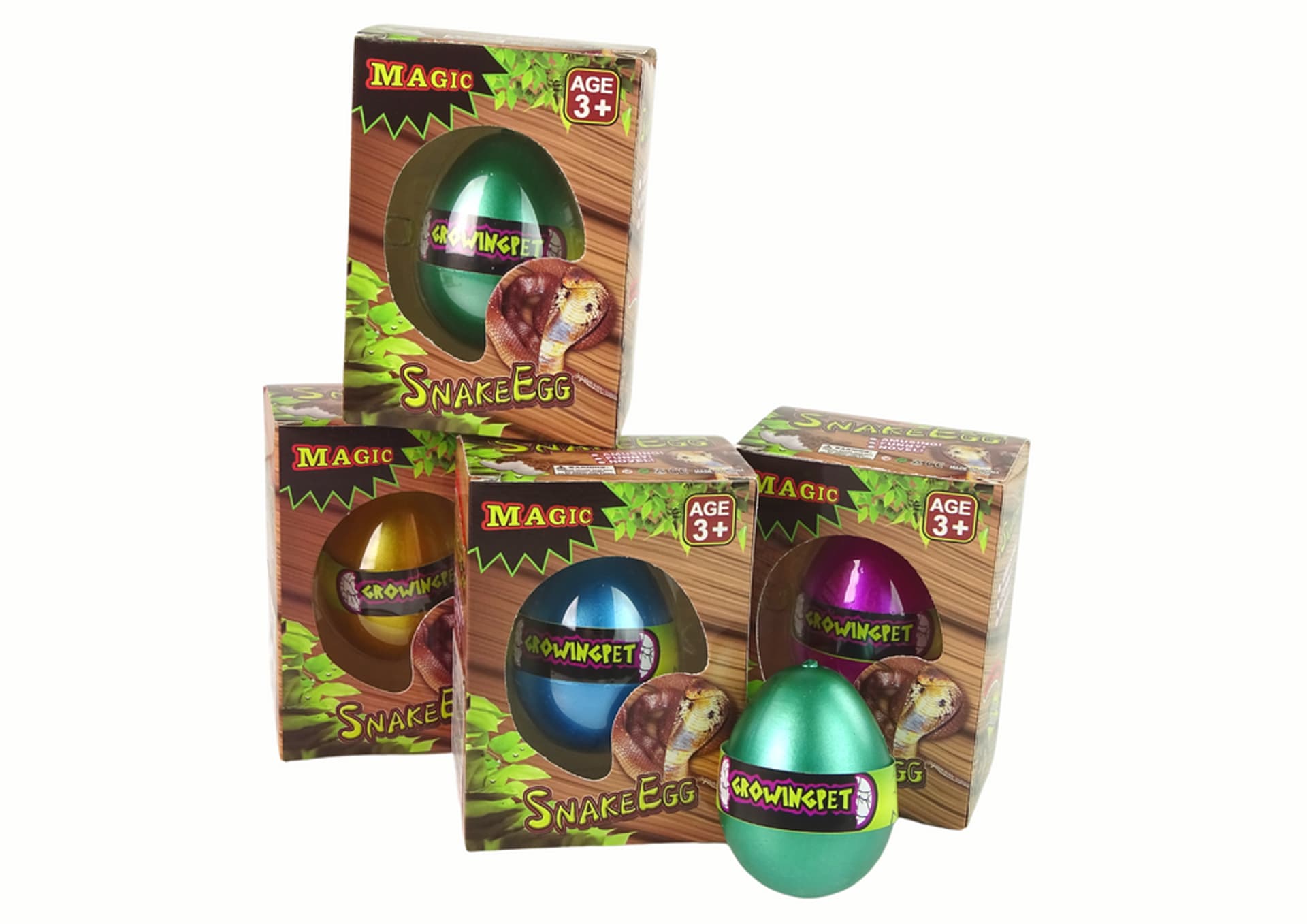 

Wykluwające się Rosnące Magiczne Jajko Węże 6cm