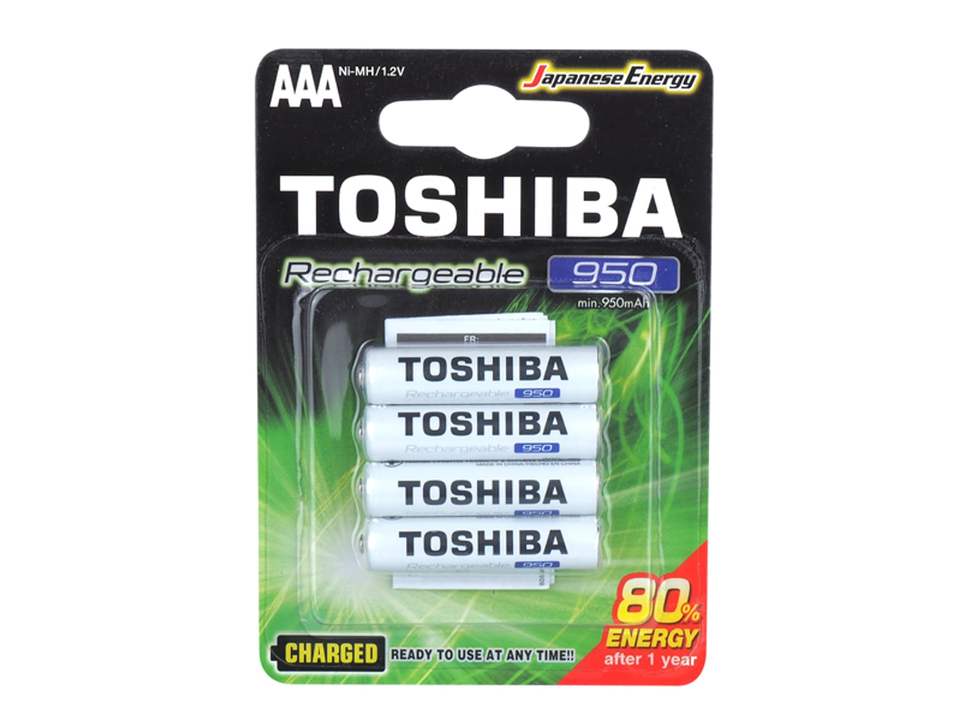 

4 szt. Akumulator Toshiba R03/950mAh