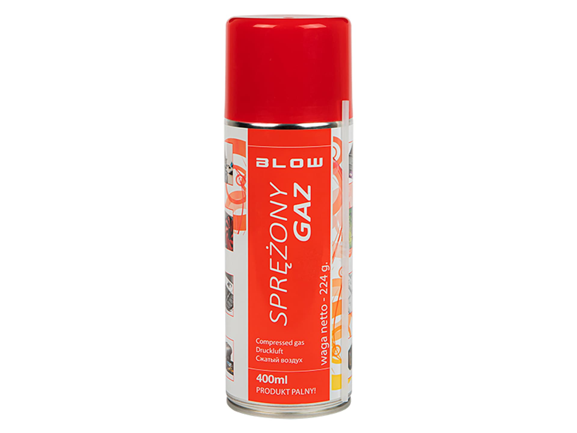 

9247# Spray sprężone powietrze 400 czerw blow
