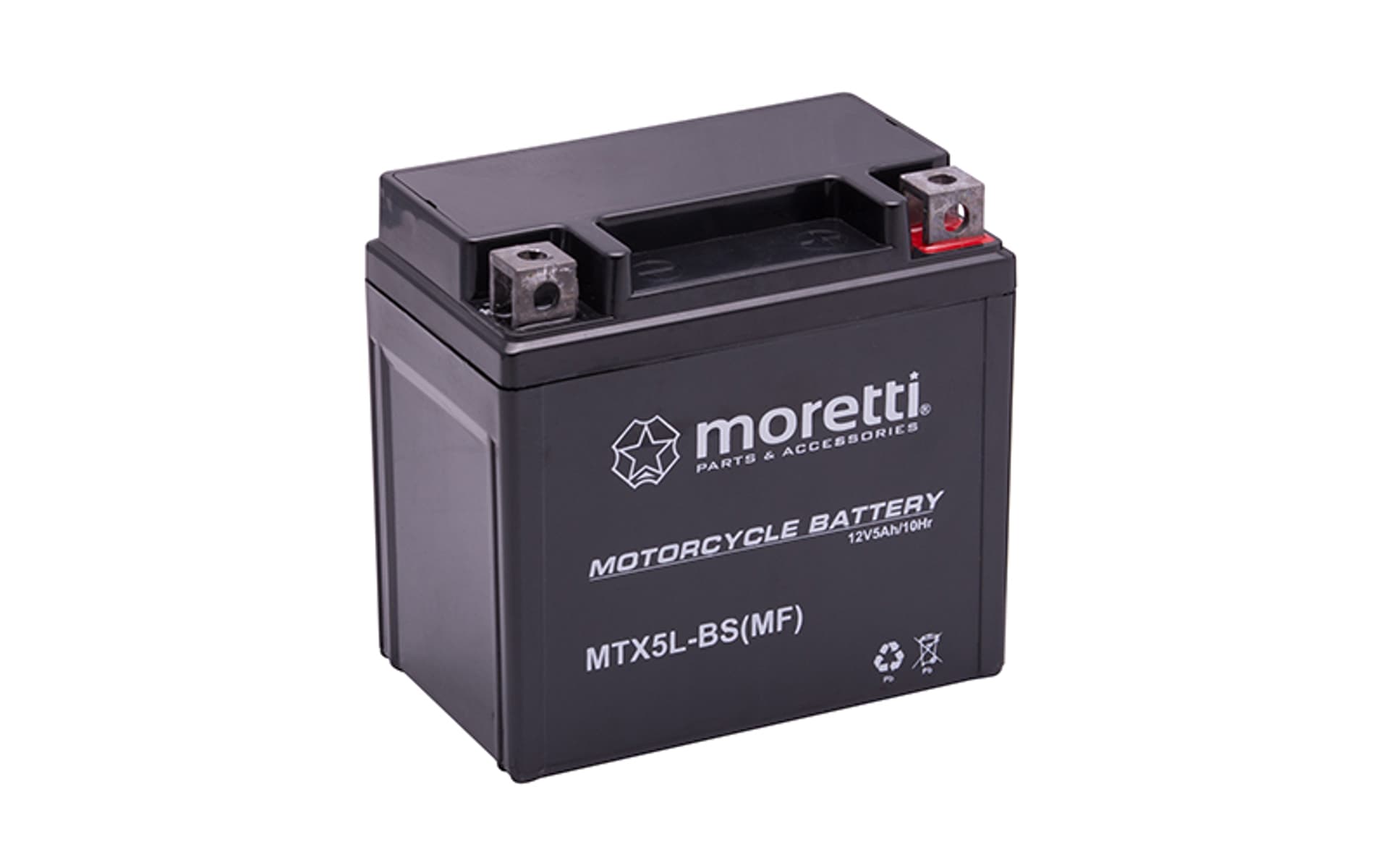 

Akumulator Moretti AGM (Gel) MTX5L-BS, Gel) mtx5l-b