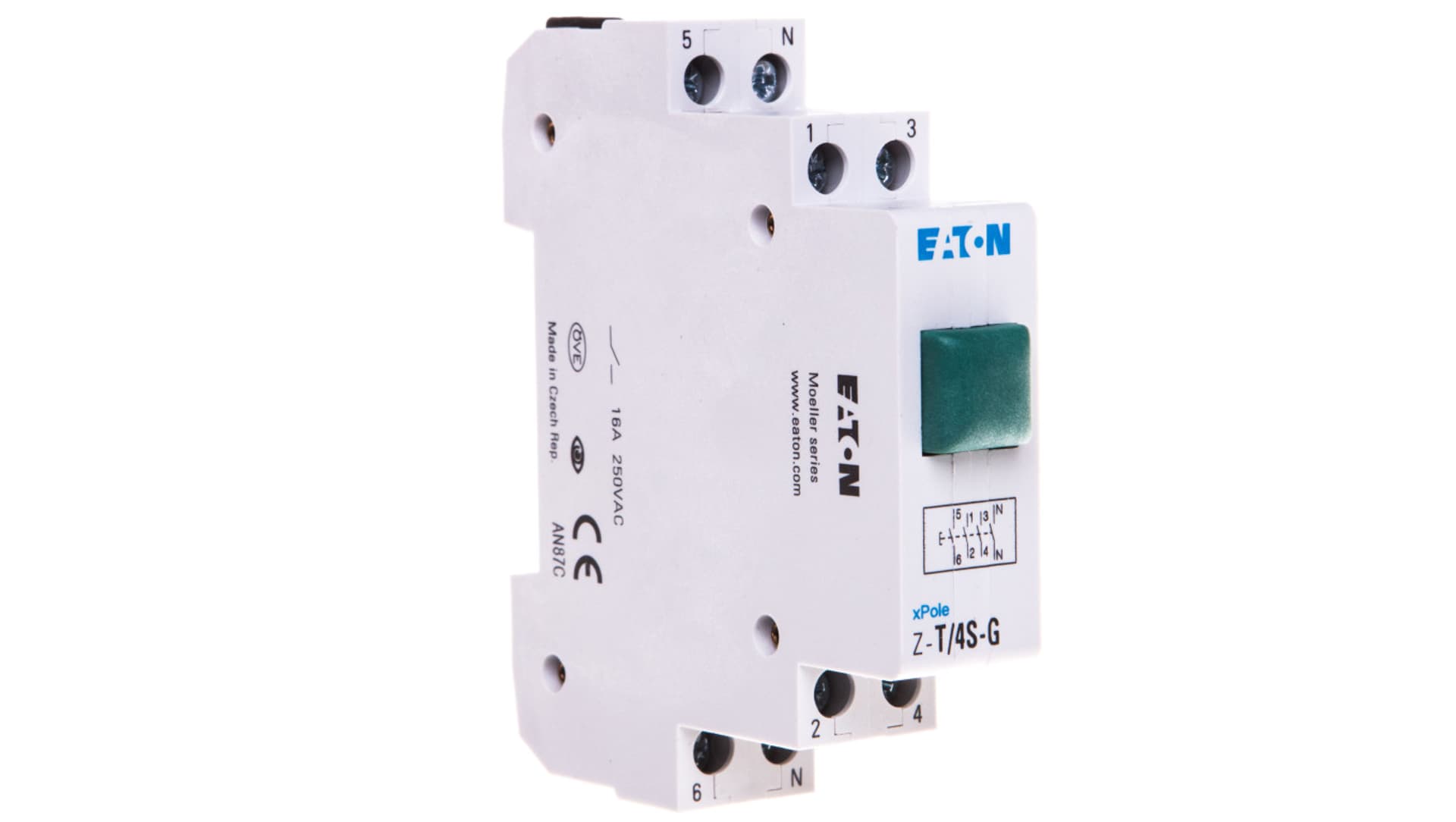 

Przycisk modułowy 16A 4Z Z-T/4S-G 248328