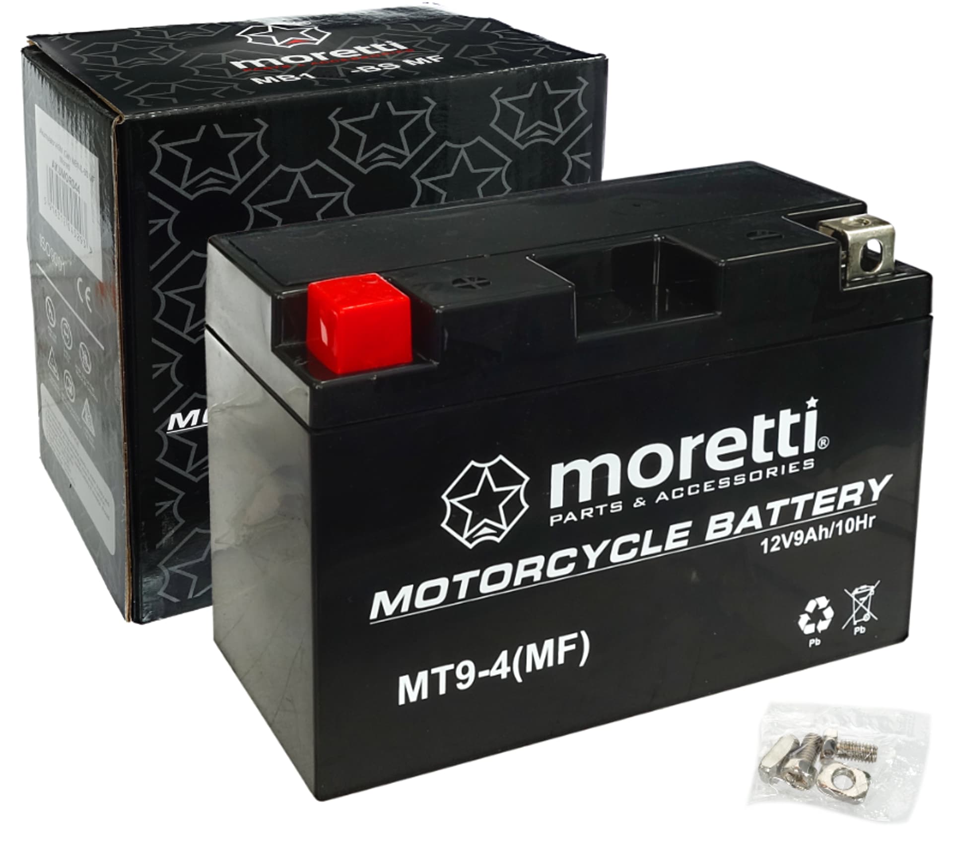 

Akumulator Moretti AGM (Gel) MT9-4