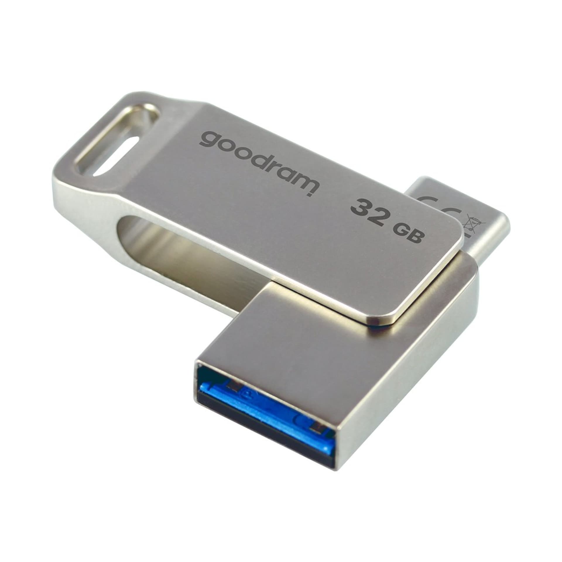 

PenDrive 3.2 GOODRAM ODA3 SILVER 32GB TYPE-A + TYPE-C
