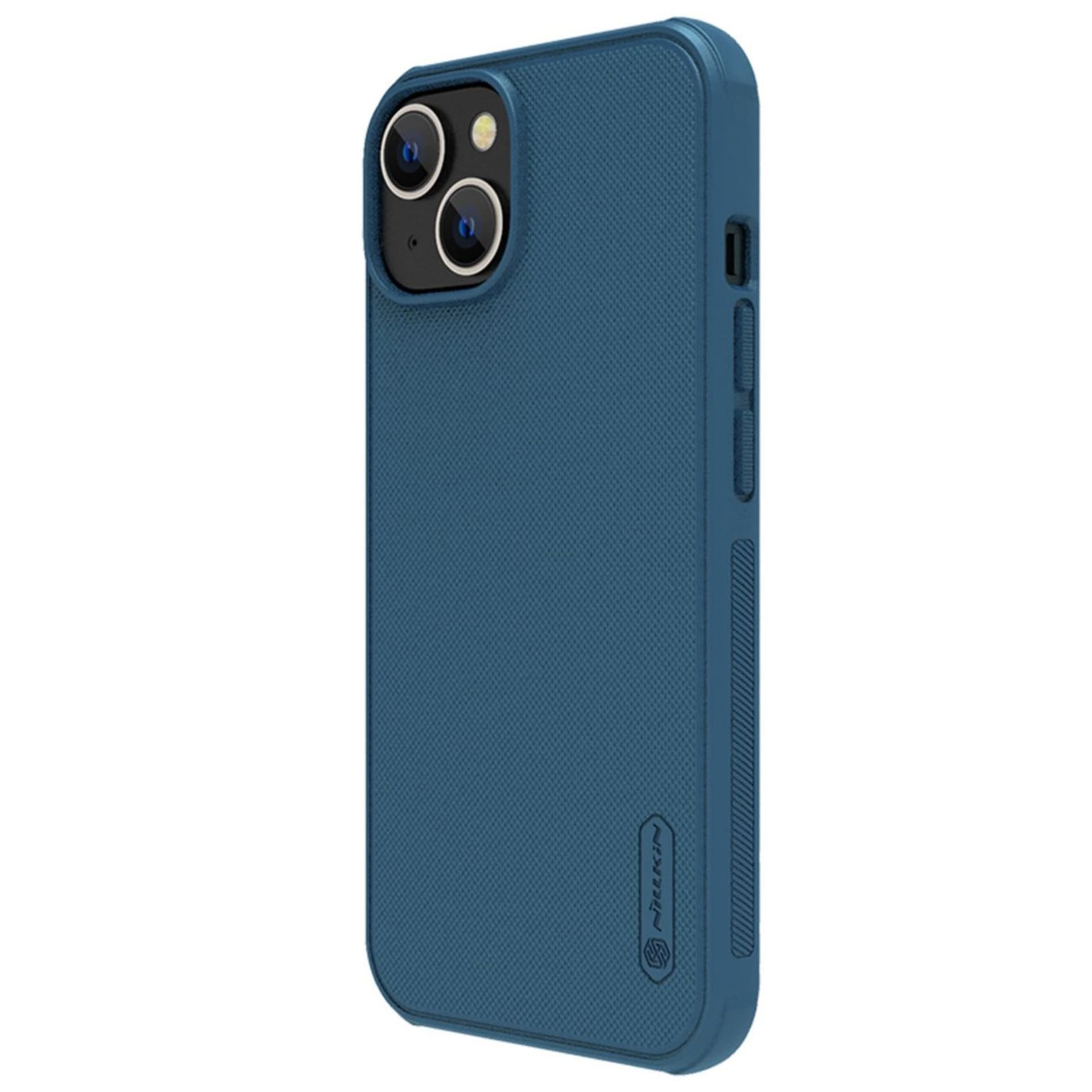 

Nillkin Super Frosted Shield Pro etui iPhone 14 pokrowiec na tył plecki niebieski