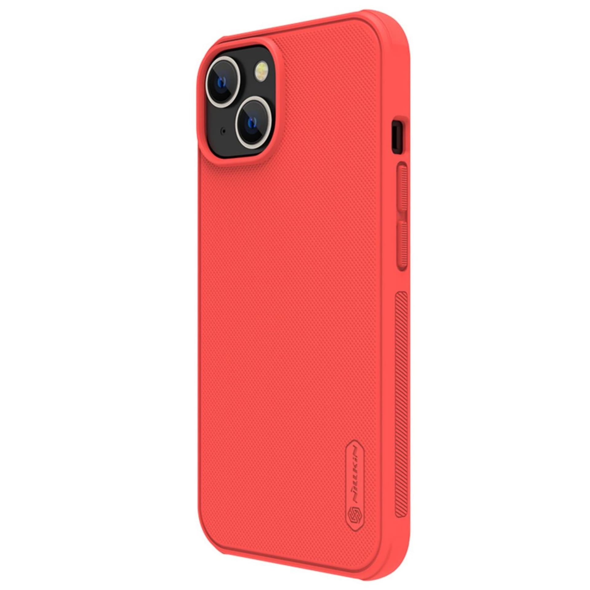 

Nillkin Super Frosted Shield Pro etui iPhone 14 Plus pokrowiec na tył plecki czerwony