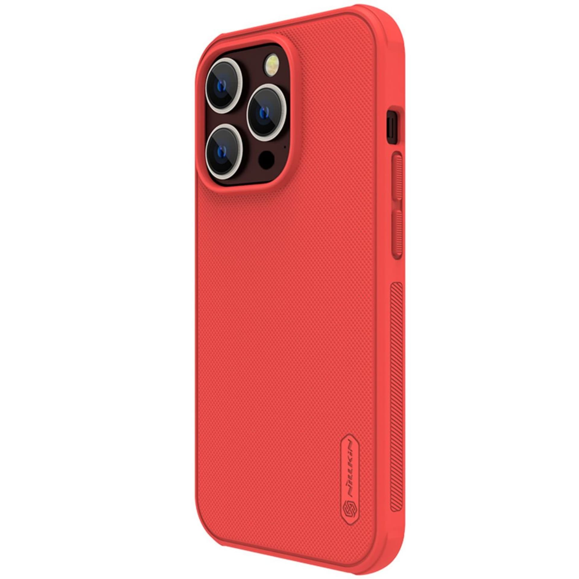 

Nillkin Super Frosted Shield Pro etui iPhone 14 Pro pokrowiec na tył plecki czerwony