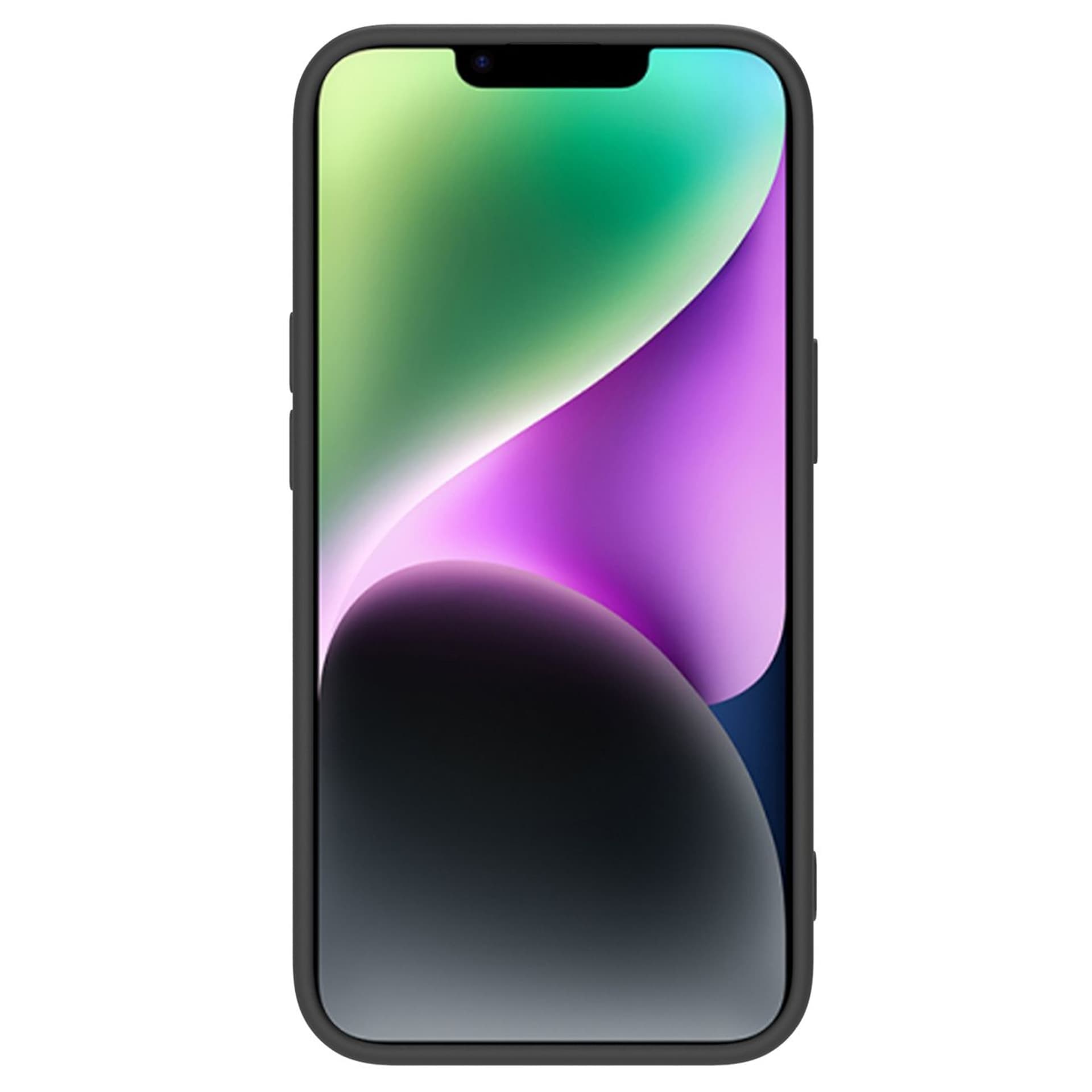 

Nillkin CamShield Silky Silicone Case etui iPhone 14 Plus pokrowiec z osłoną na aparat czarny