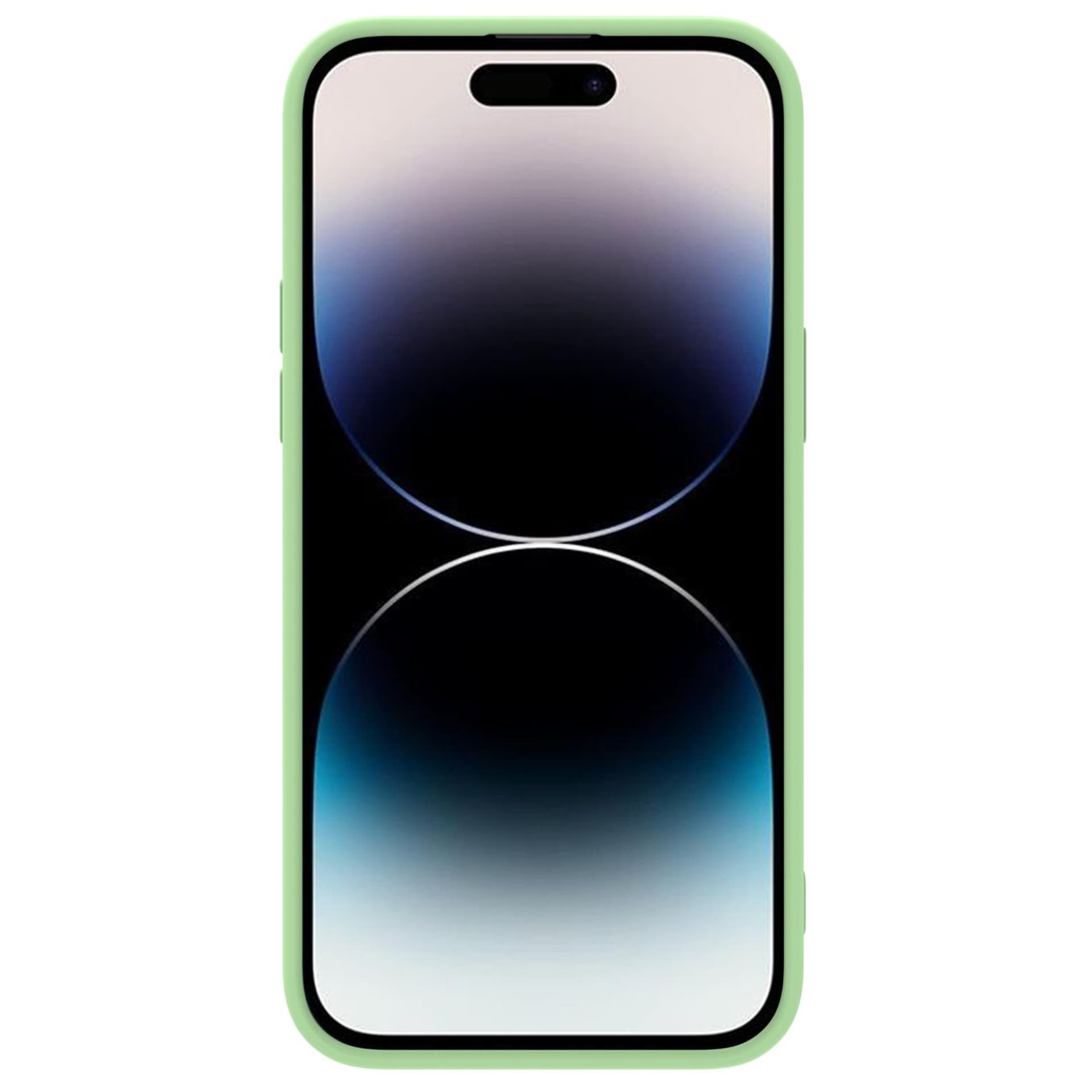 

Nillkin CamShield Magnetic Silicone Case etui iPhone 14 Pro Max magnetyczny MagSafe pokrowiec z osłoną na aparat zielony