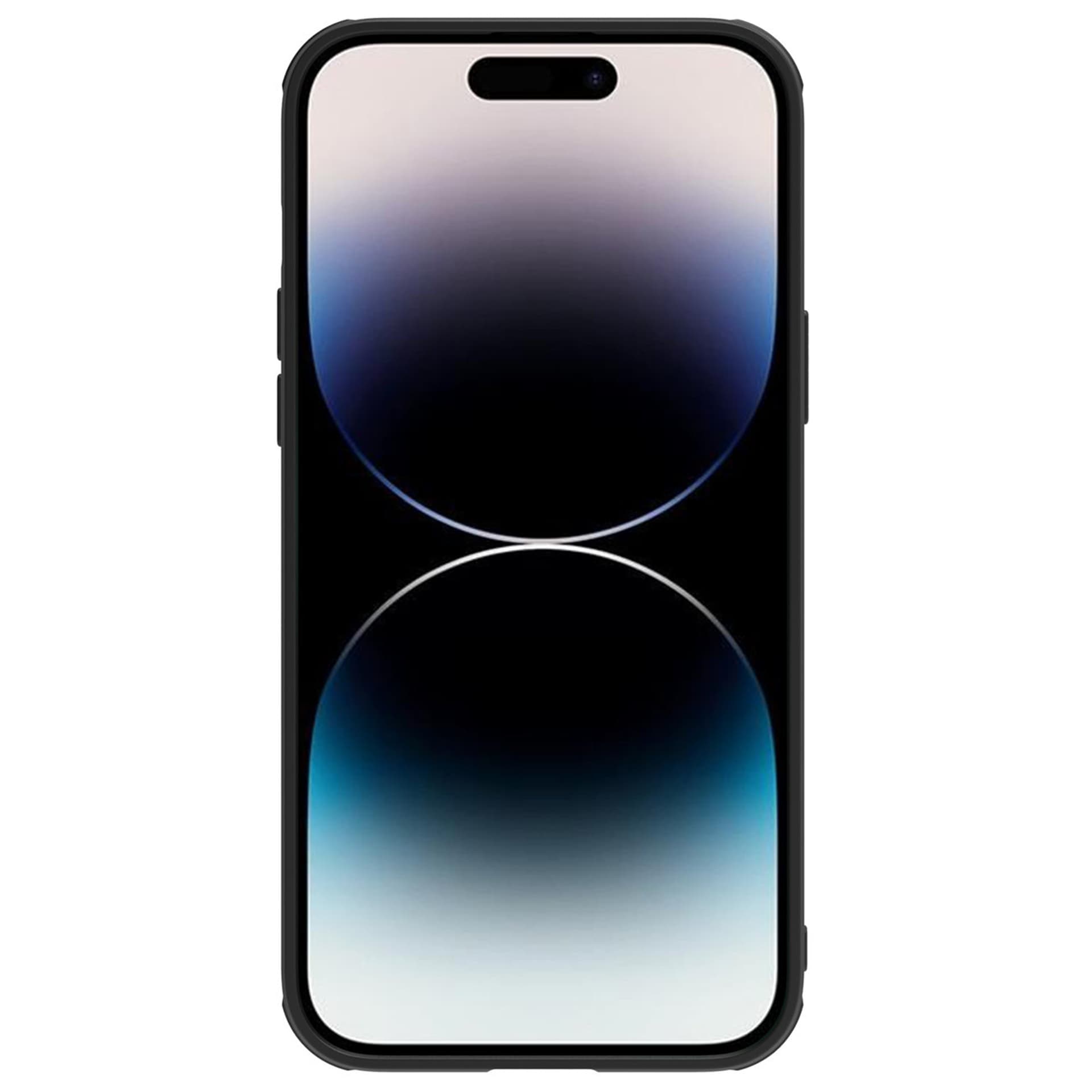 

Nillkin CamShield Leather S Case etui iPhone 14 Pro pokrowiec z osłoną na aparat czarne