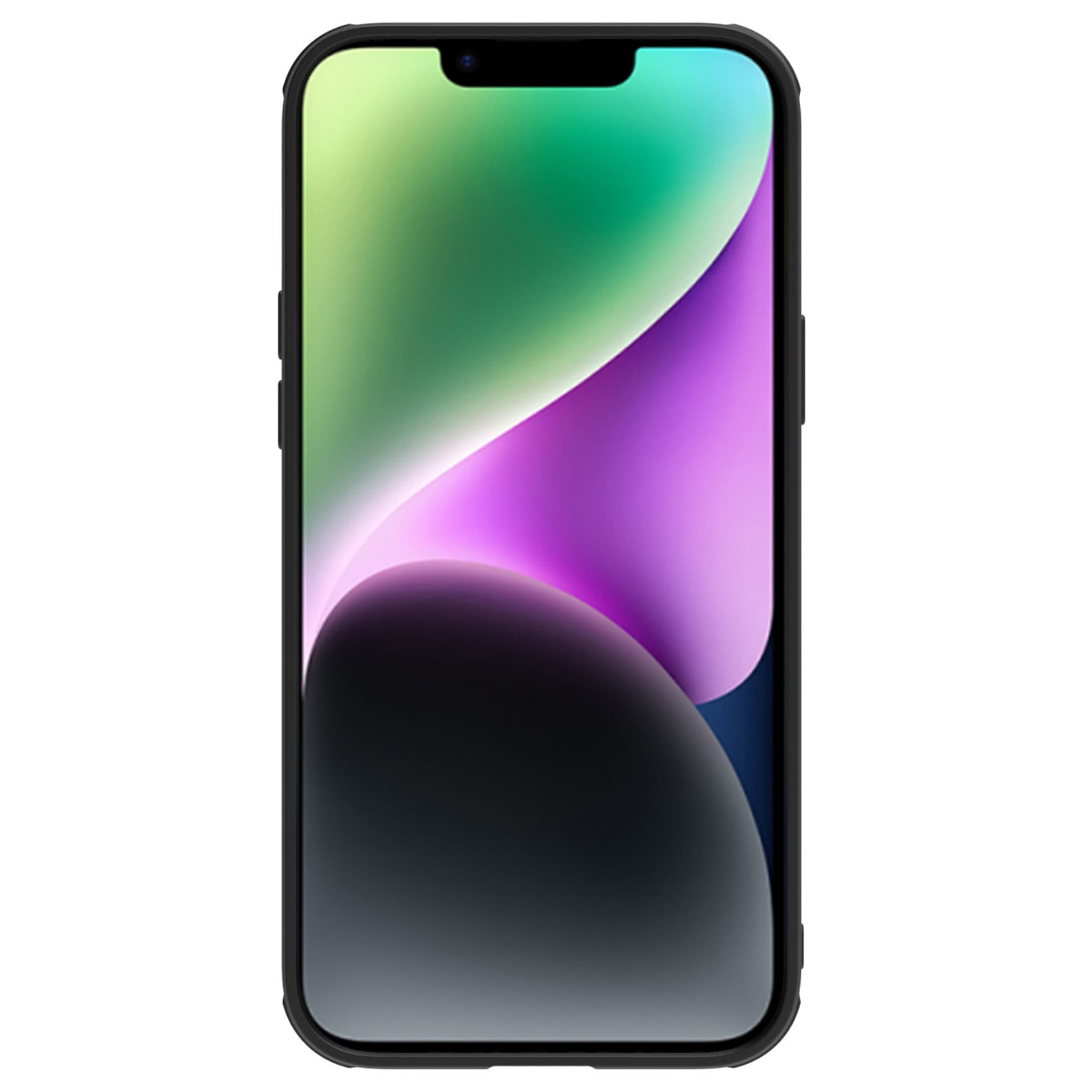

Nillkin CamShield Leather S Case etui iPhone 14 Plus pokrowiec z osłoną na aparat czarne