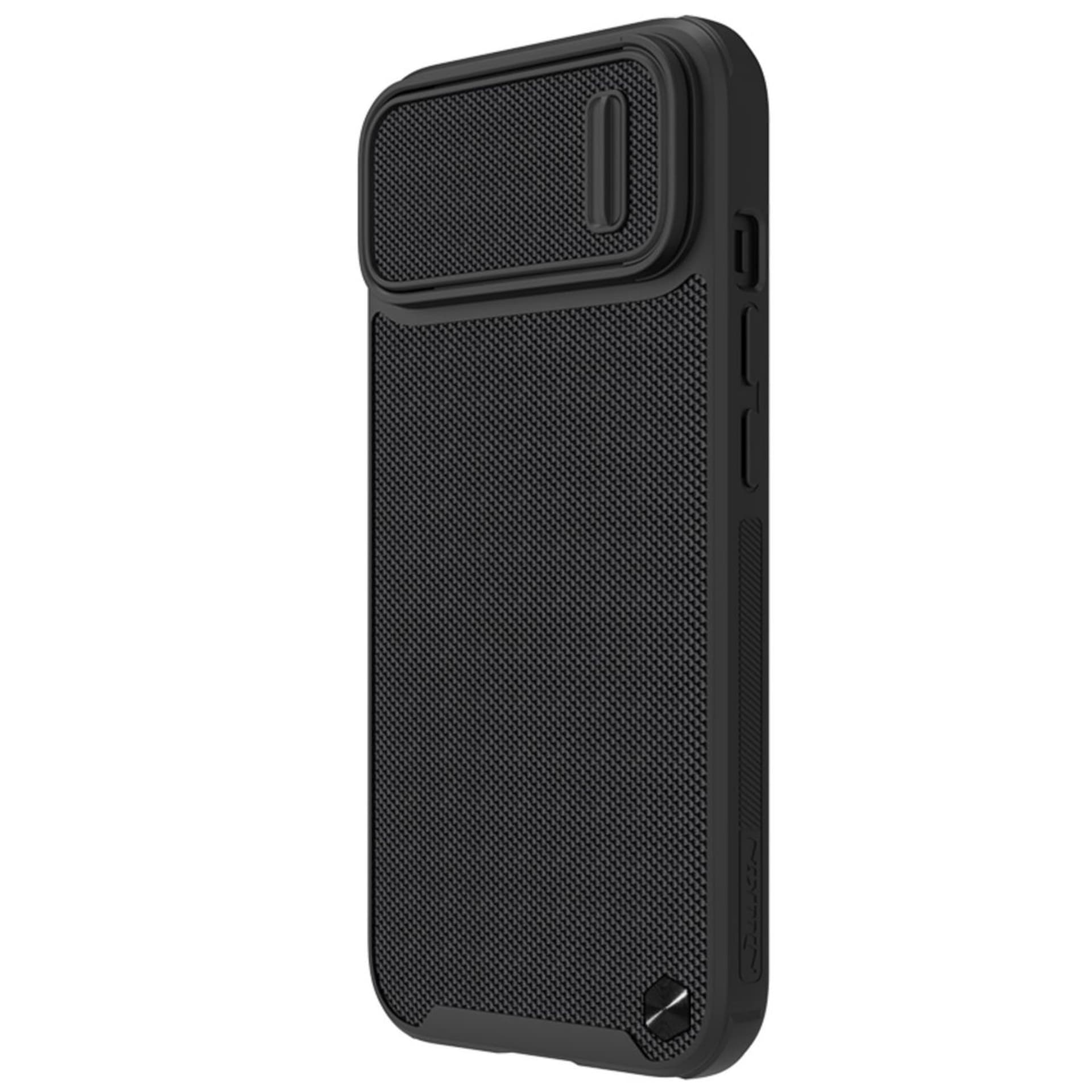 

Nillkin Textured S Case etui iPhone 14 Plus pancerny pokrowiec z osłoną na aparat czarny