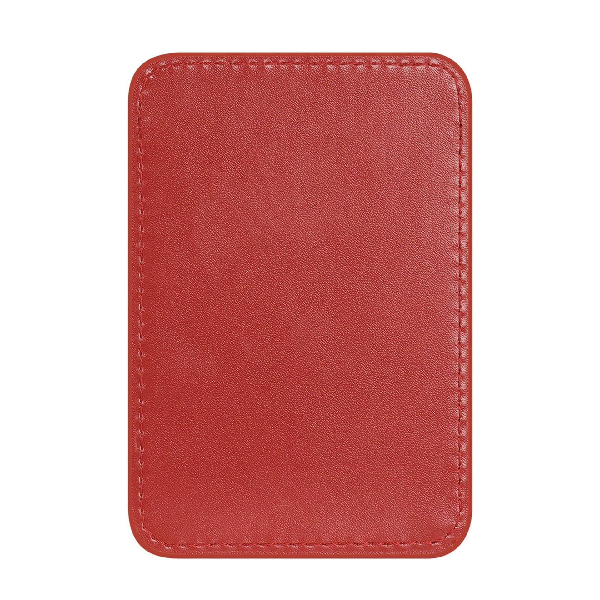 

Dux Ducis Magnetic Leather Wallet magnetyczny portfel MagSafe do iPhone blokada RFID czerwone