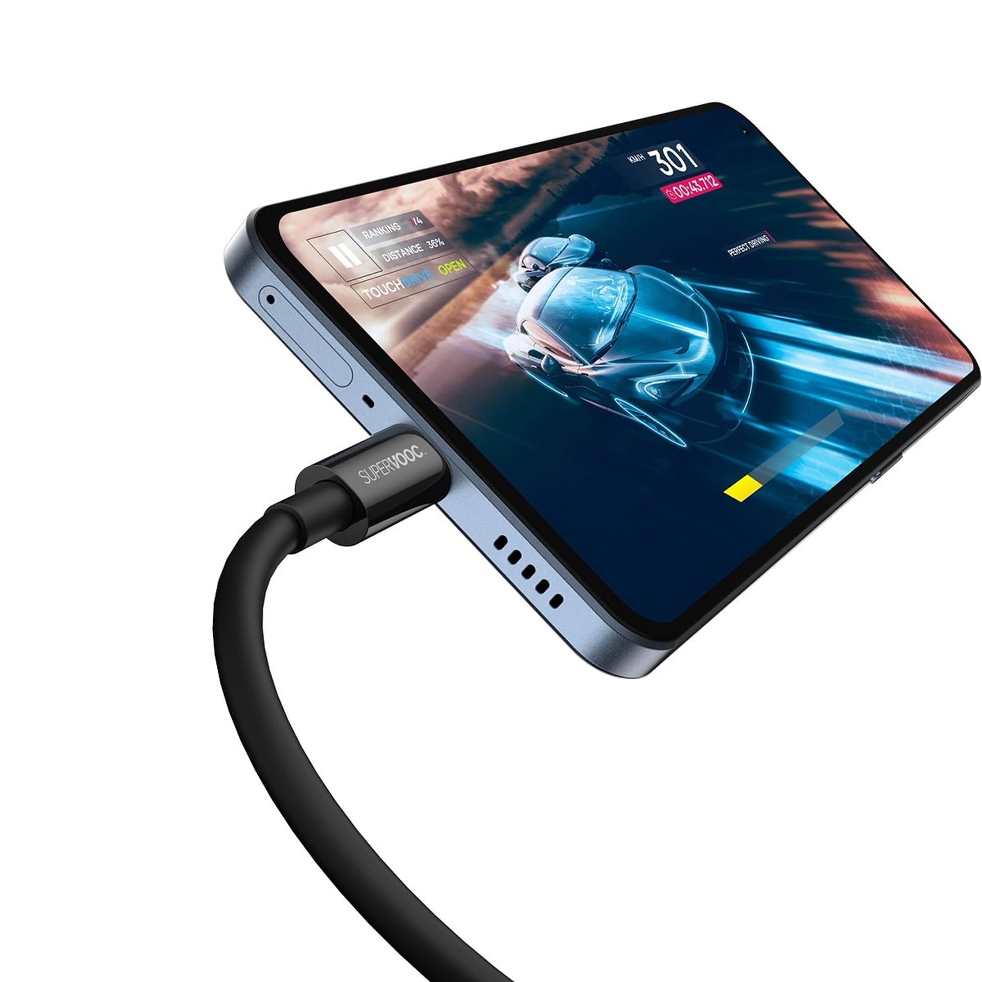 

Baseus Superior Series kabel SUPERVOOC USB-A do USB-C 65W 2m czarny