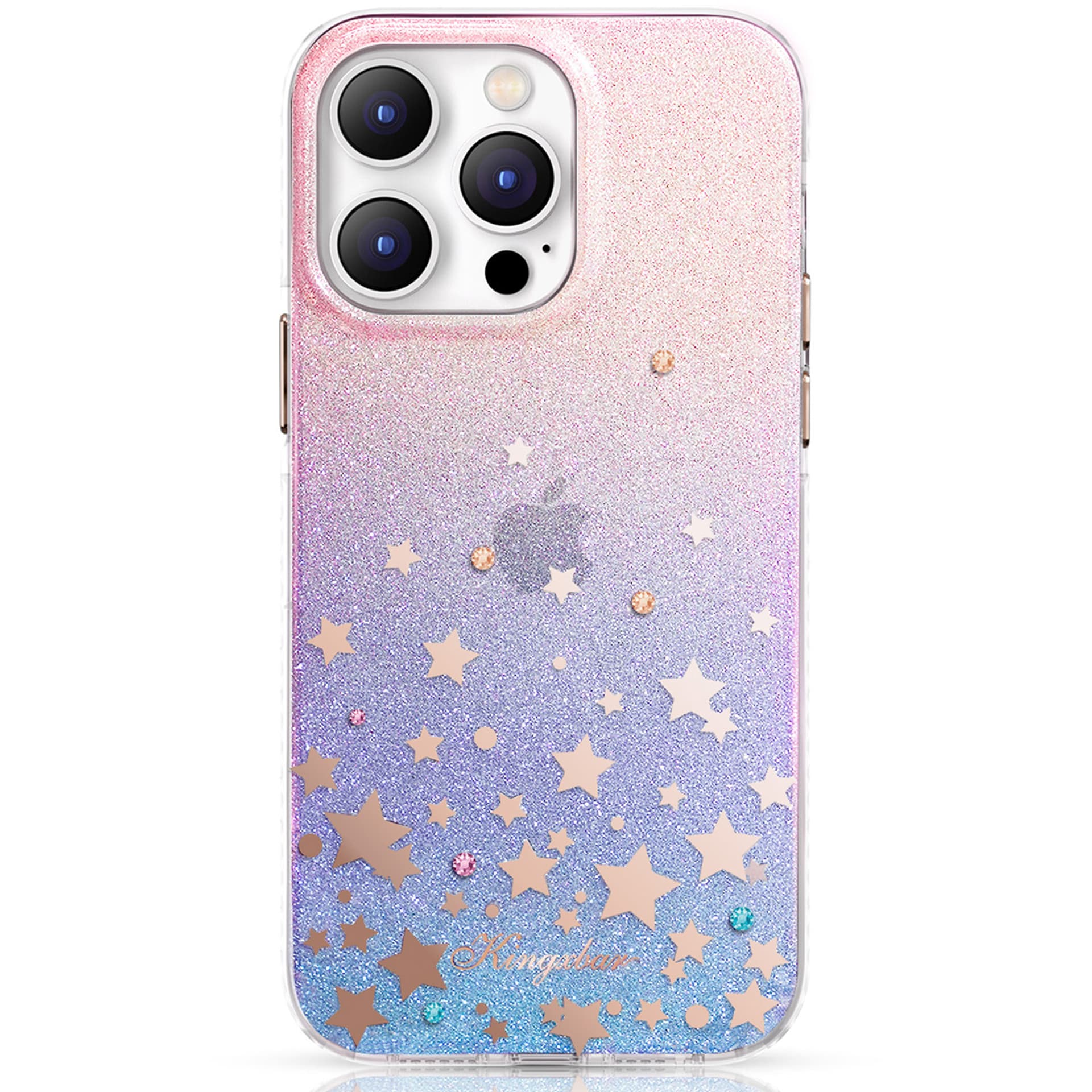 

Kingxbar Heart Star Series etui iPhone 14 Plus etui w gwiazdki zodiac