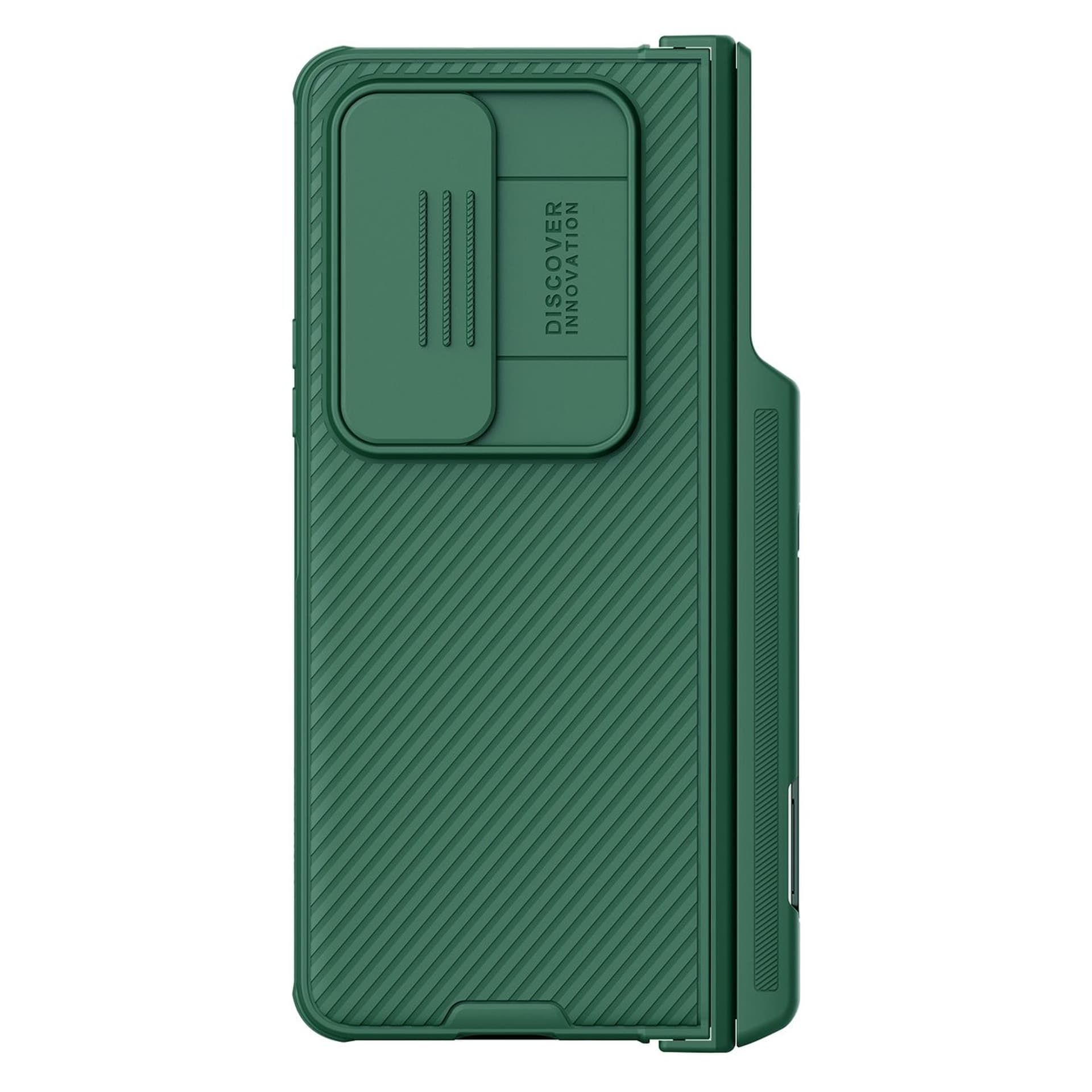 

Nillkin CamShield Pro Case (suit) etui Samsung Galaxy Z Fold 4 pokrowiec z osłoną na aparat podstawka ciemnozielone, Suit) etui samsung galaxy z fold 4 pokrowiec z osłoną na aparat podstawka ciemnozielon