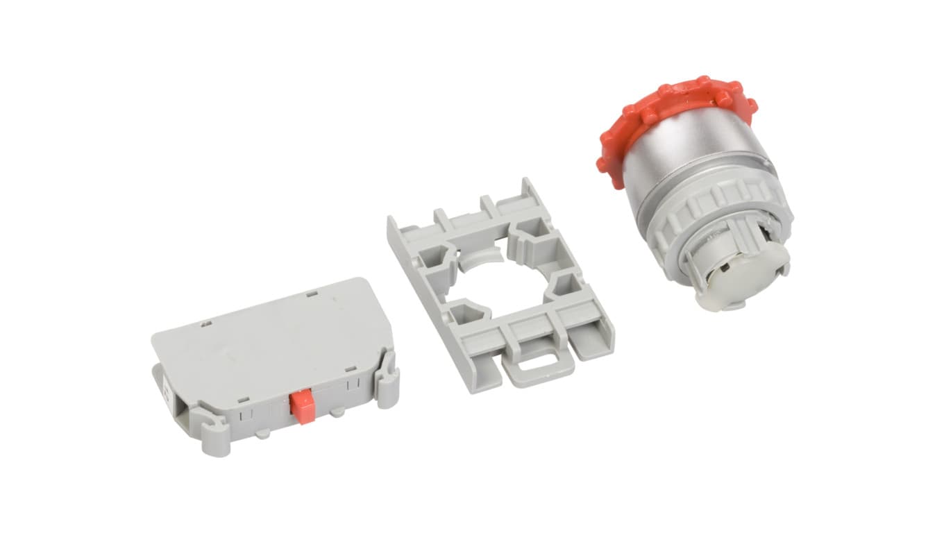 

Przycisk sterowniczy 22mm czerwony bez samopowrotu 1R SP22-B-01