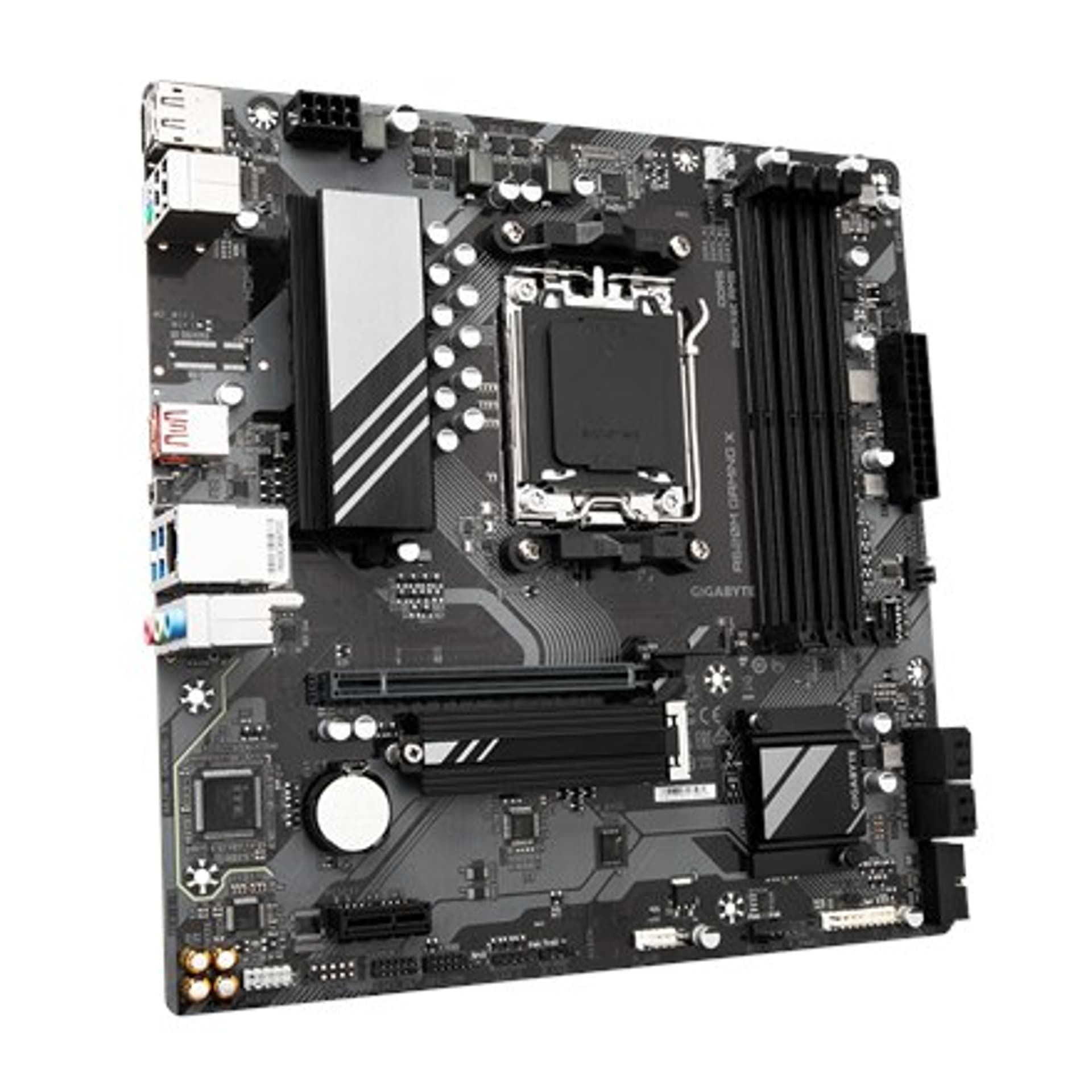 

Gigabyte A620M GAMING XG10 Rodzina procesorów AMD, Gniazdo procesora AM5, DDR5 DIMM, Gniazda pamięci 4, Obsługiwane interfejsy d