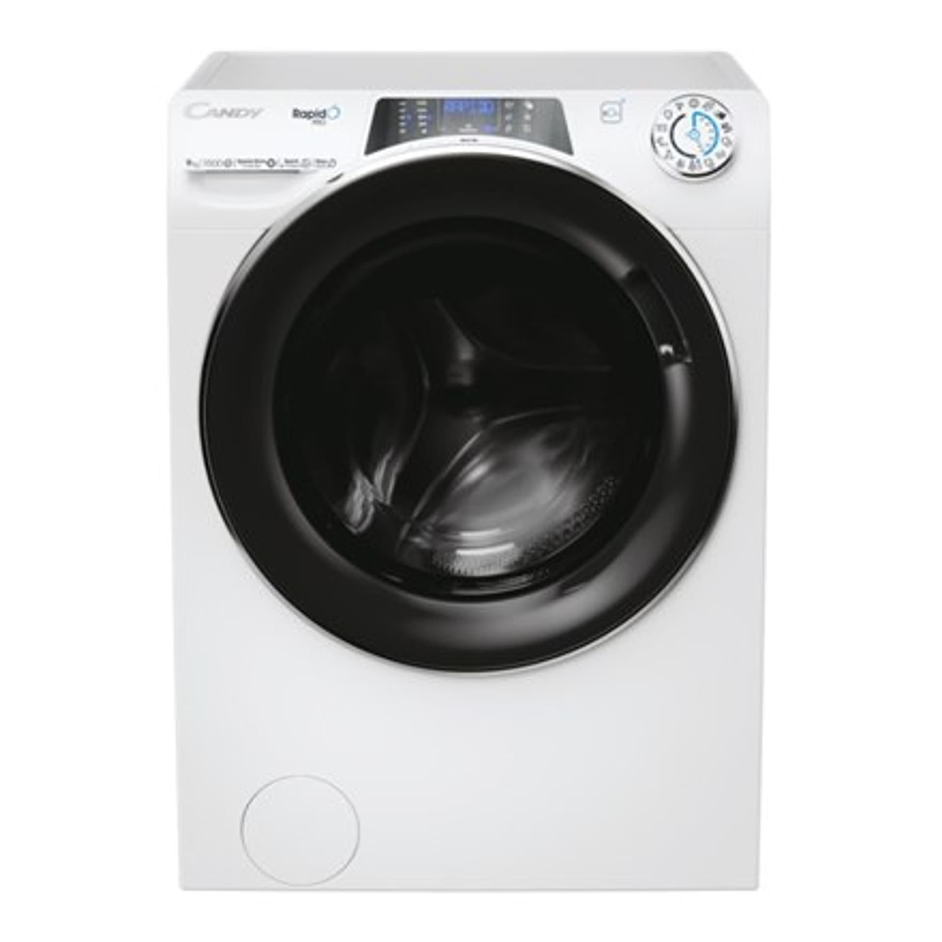 

Pralka Candy RP 596BWMBC/1-S Klasa efektywności energetycznej A Ładowanie od przodu Pojemność prania 9 kg 1500 obr./min Głębokoś