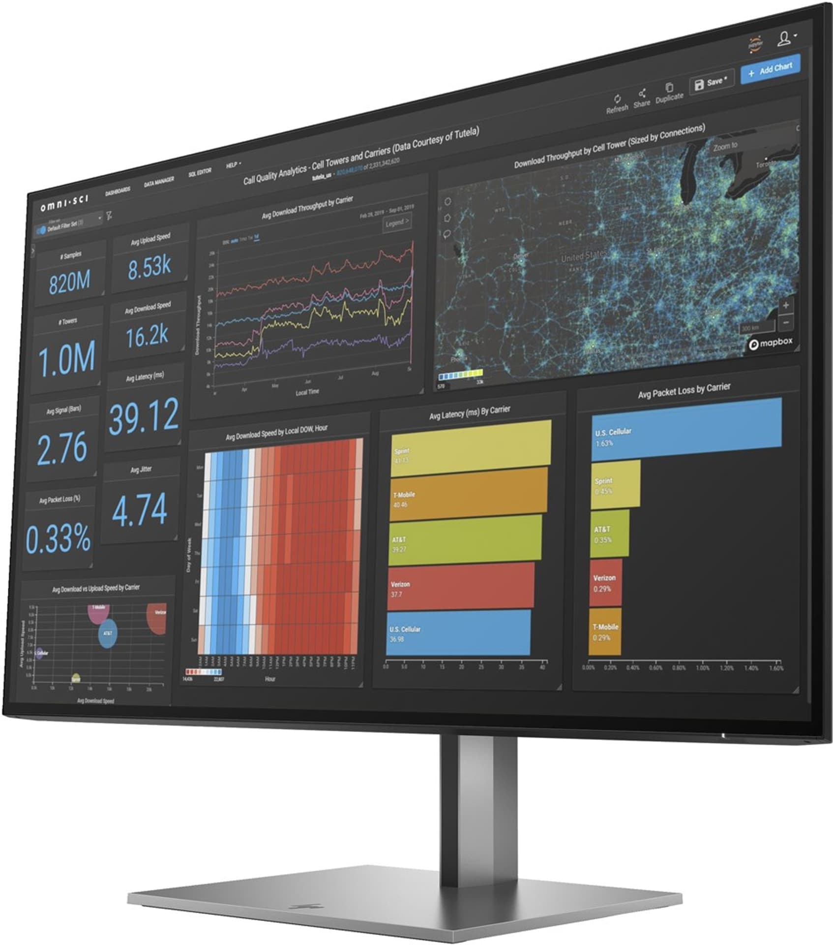 

HP Z27q G3 27" QHD IPR 350nits HDMI DP USB