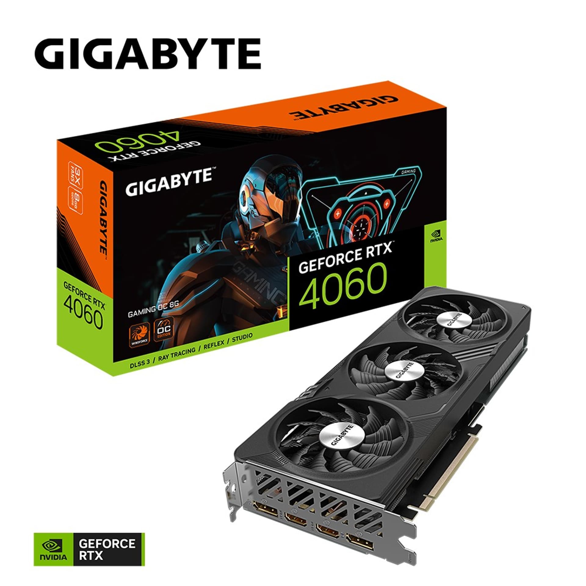 

Karta graficzna Gigabyte GeForce RTX 4060 GAMING OC 8G