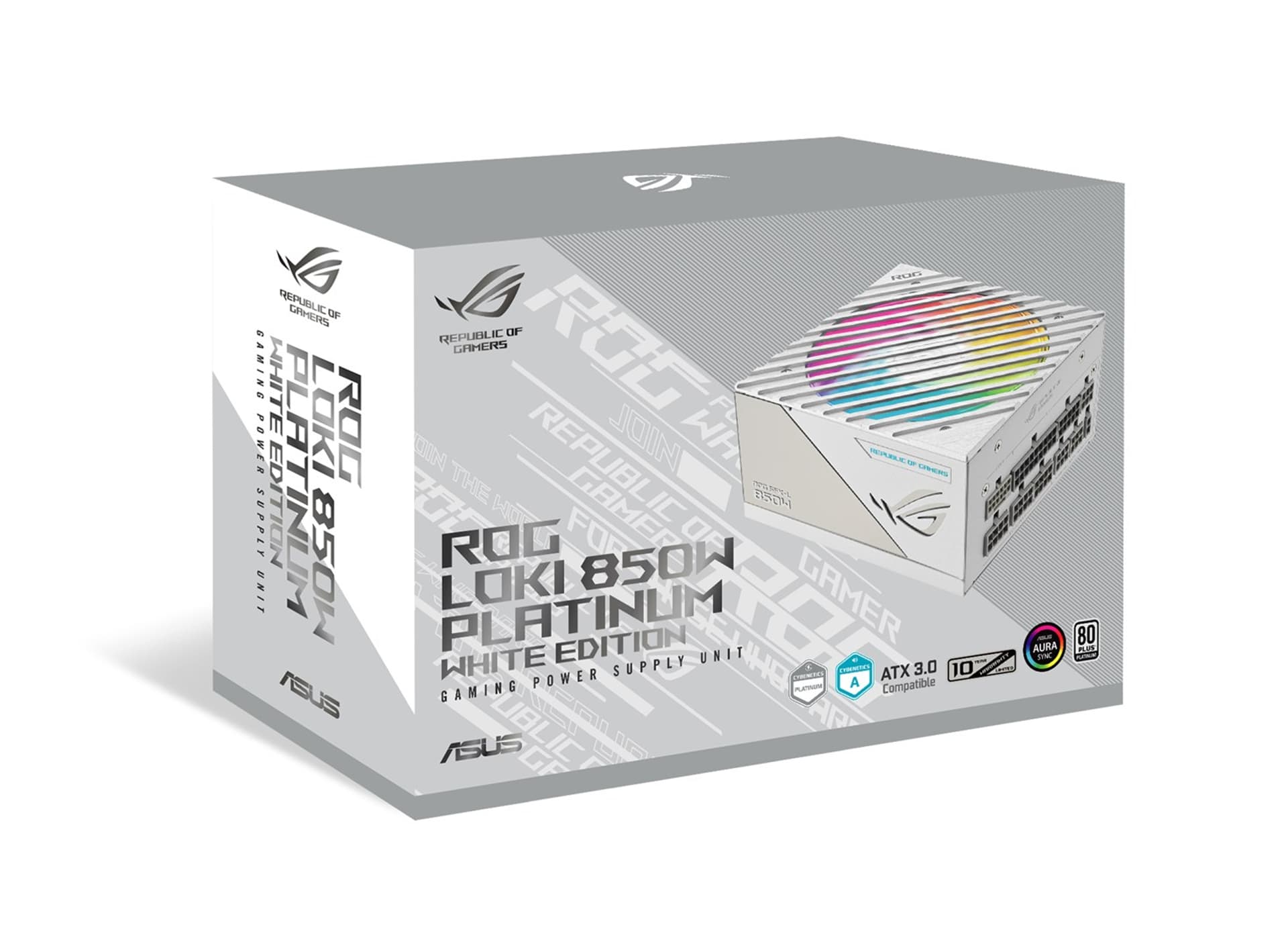 

Zasilacz Asus ROG LOKI 850P WHITE SFXL