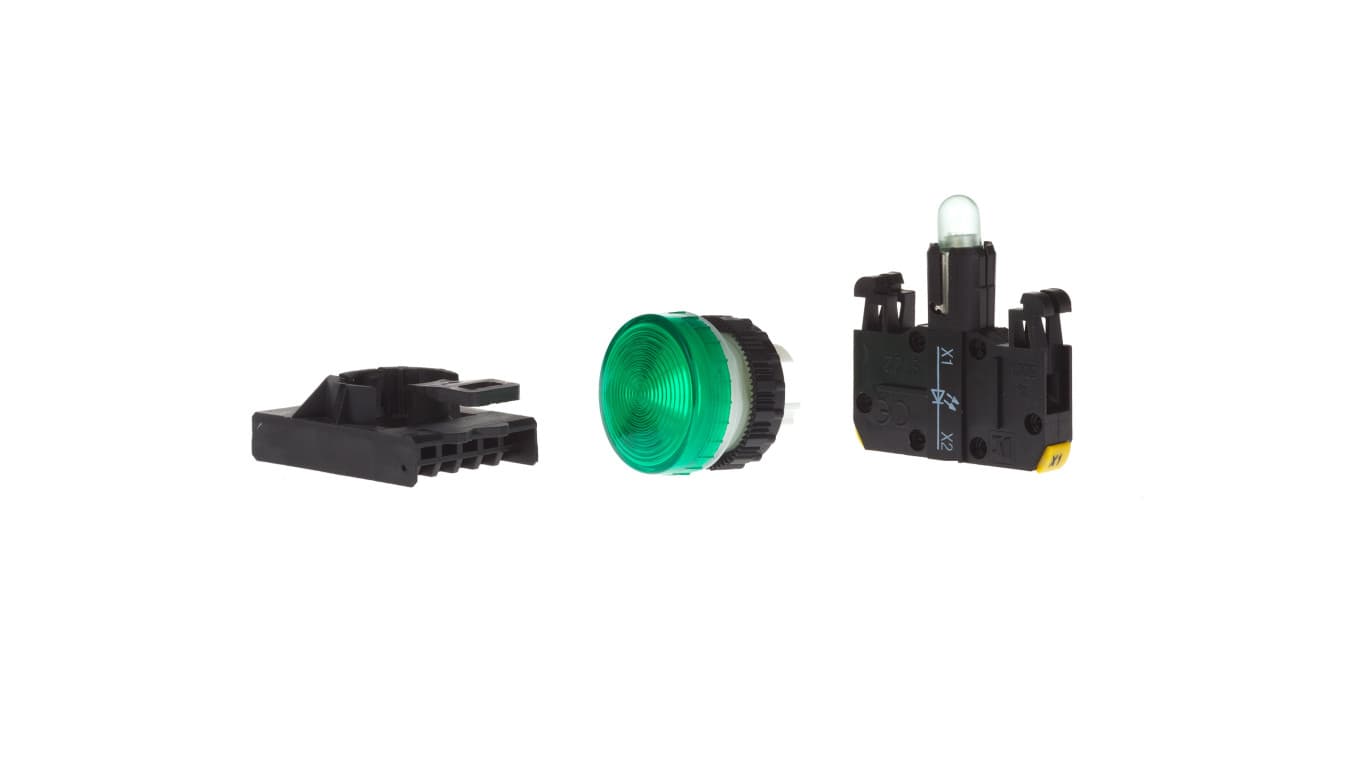 

Lampka sygnalizacyjna 22mm zielona 24V AC ST22-LZ-24-LEDAC/DC